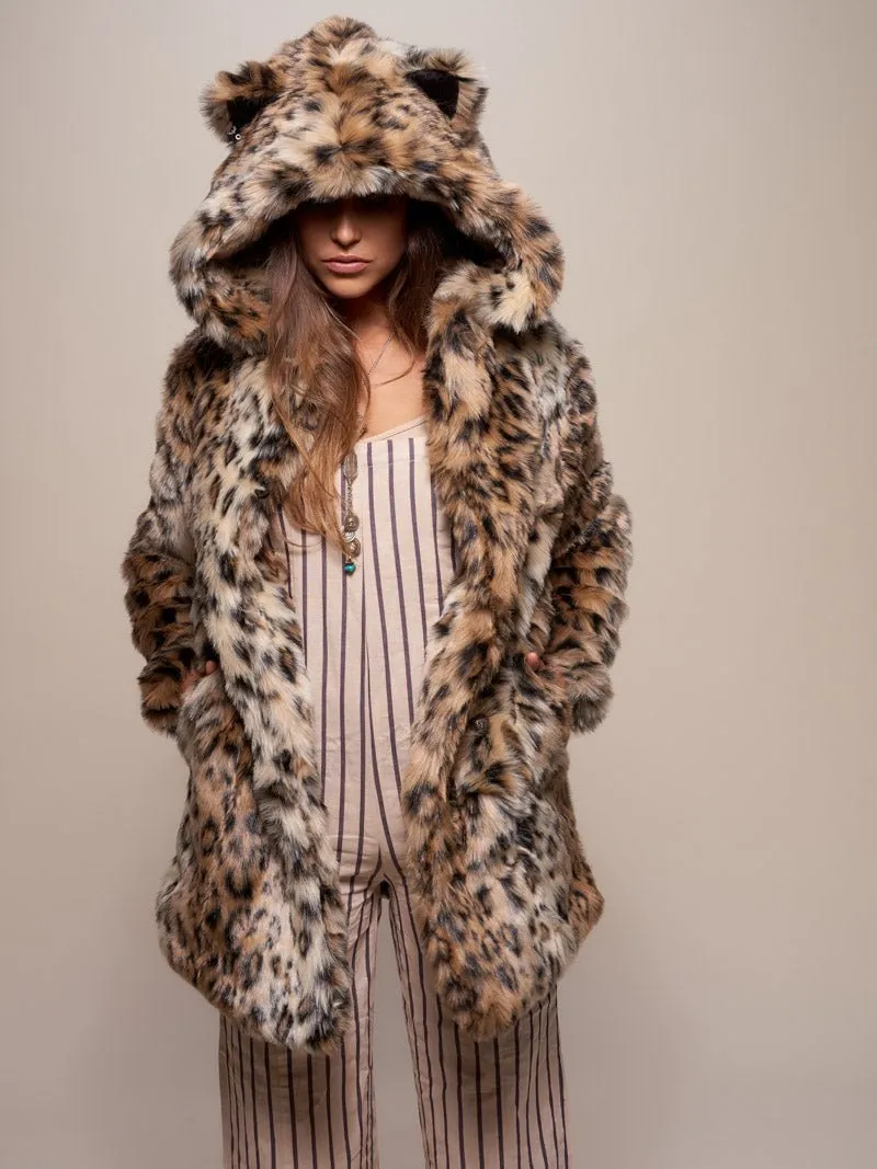 Classic Leopard Faux Fur Coat