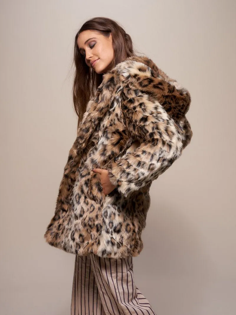 Classic Leopard Faux Fur Coat