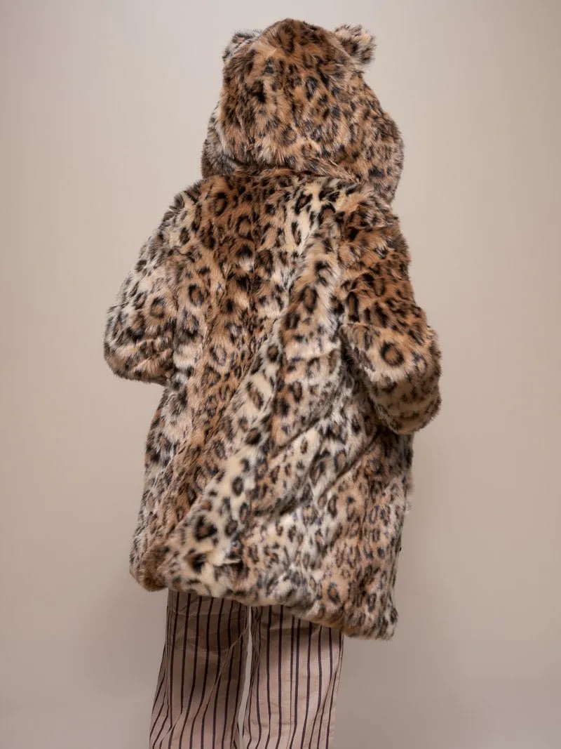 Classic Leopard Faux Fur Coat