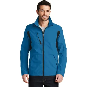 CLOSEOUT - Port Authority Back-Block Soft Shell Jacket