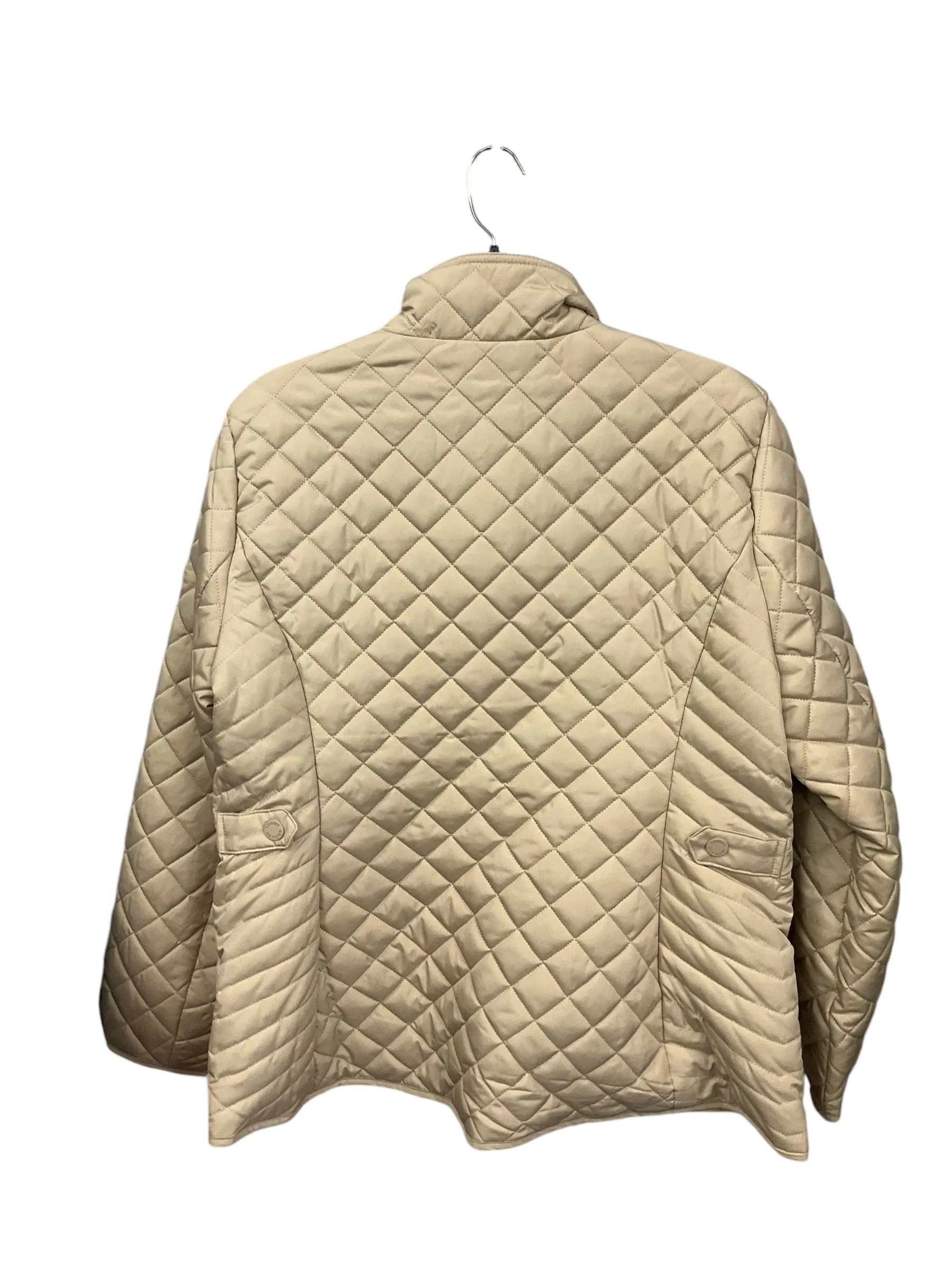 Coat Puffer & Quilted By Tommy Hilfiger In Tan, Size: L