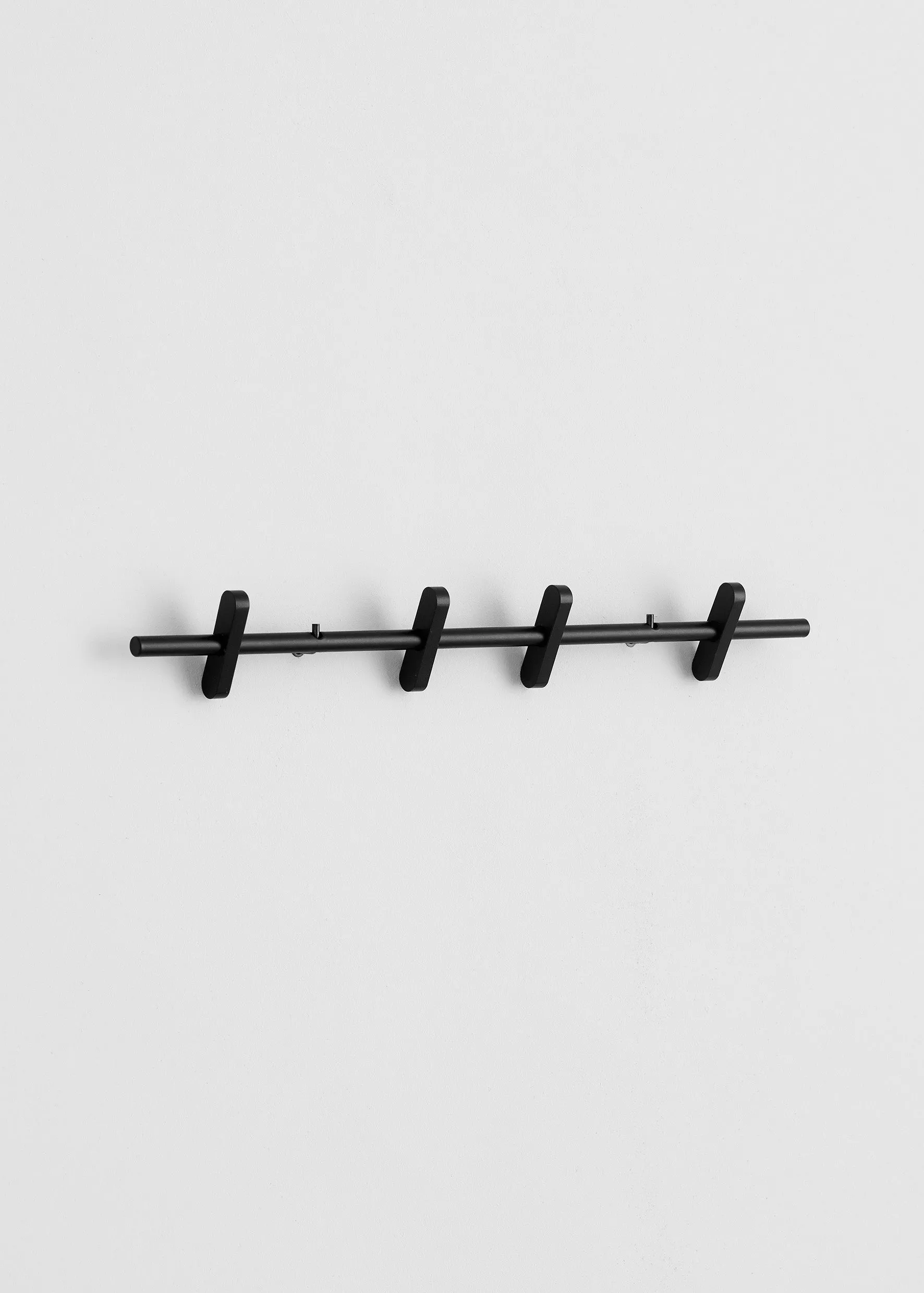 Coat Rack With 4 Movable Pegs | Black | by Moebe