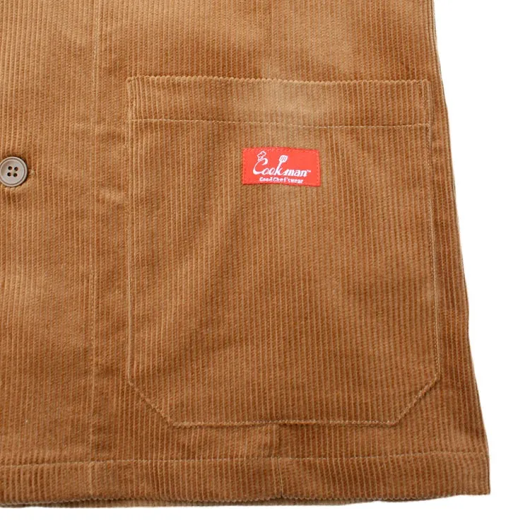 Cookman Lab Jacket - Corduroy : Brown