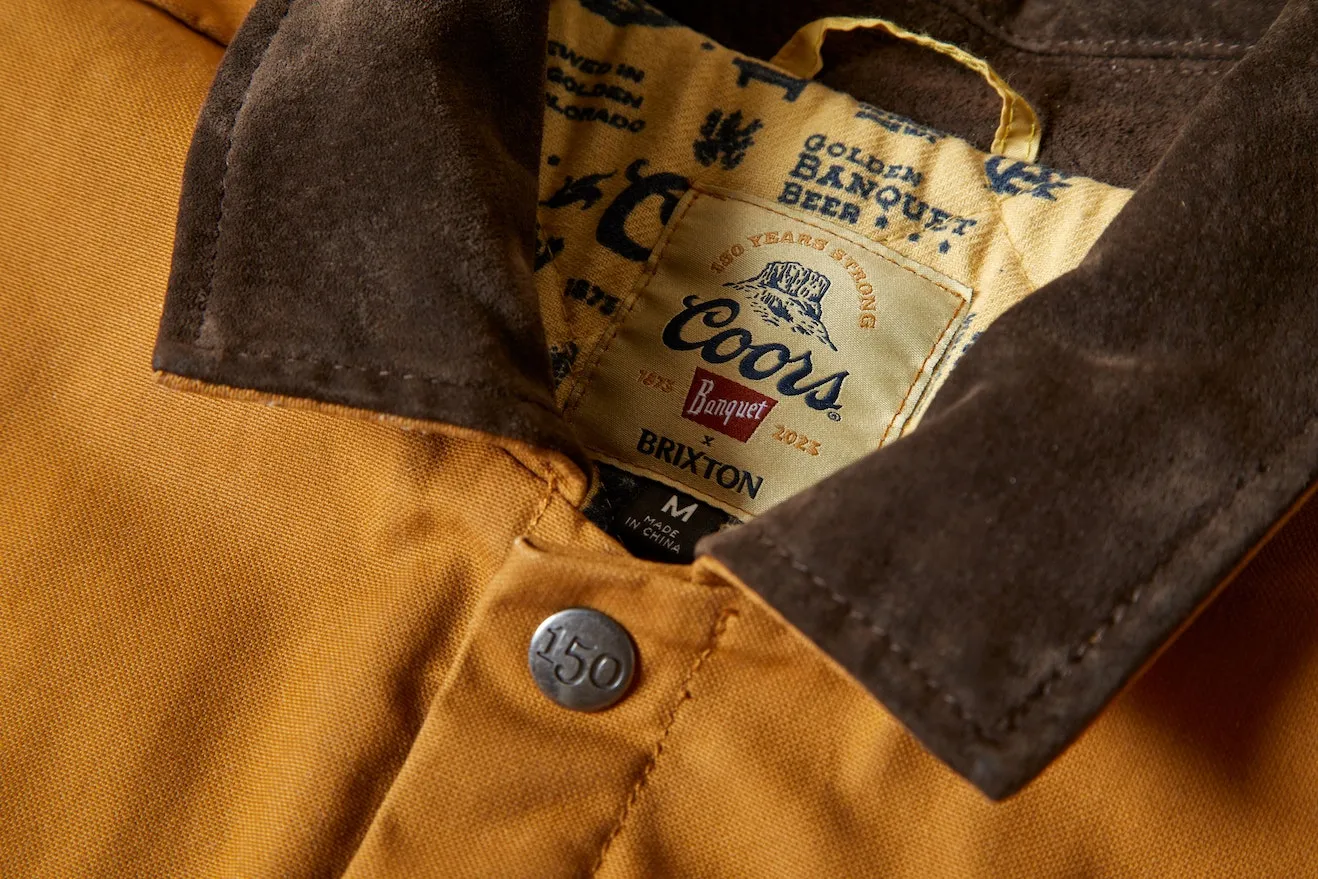 Coors 150 Durham Lined Jacket - Golden Brown