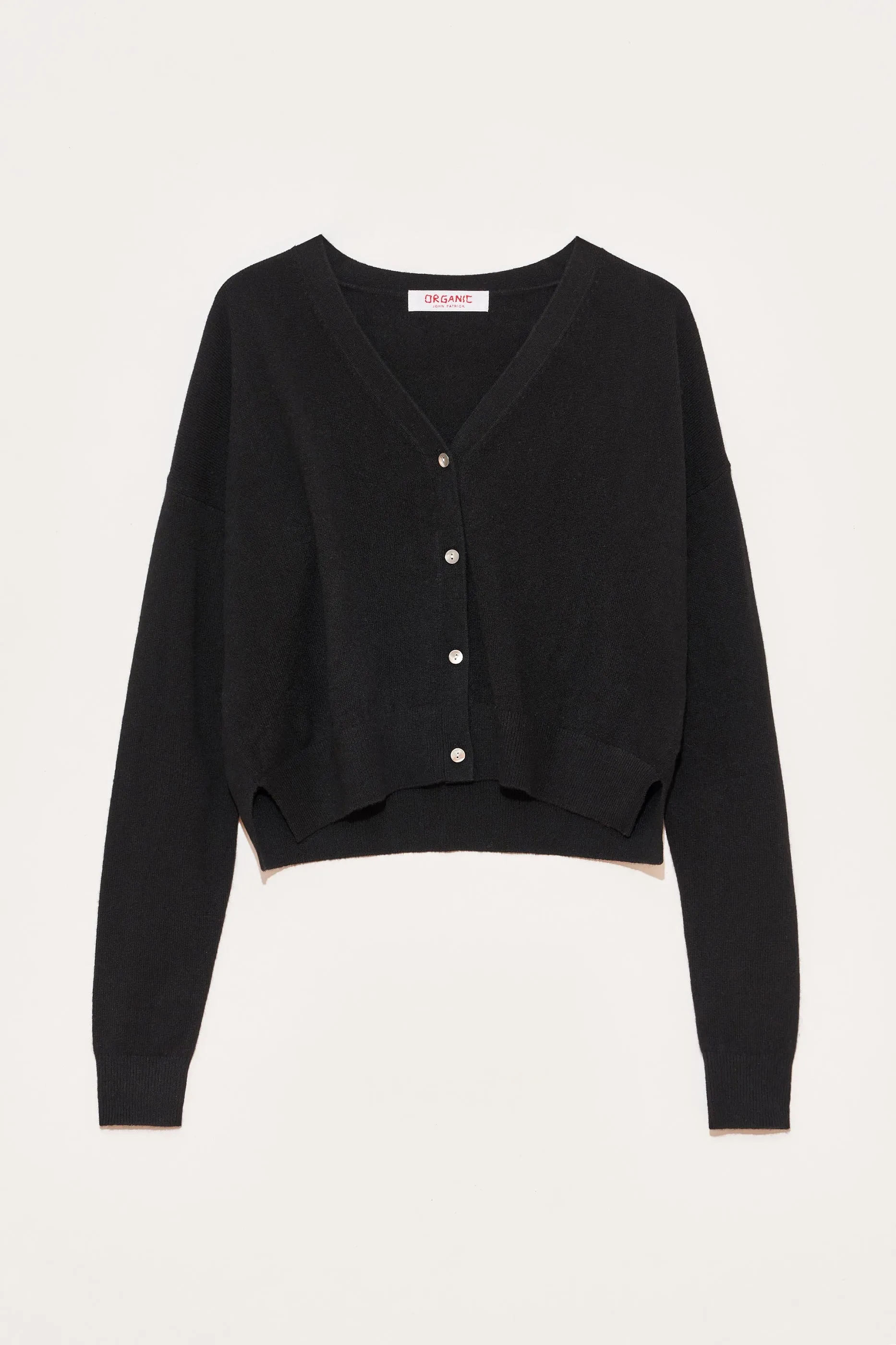 Cropped Cashmere Cardigan