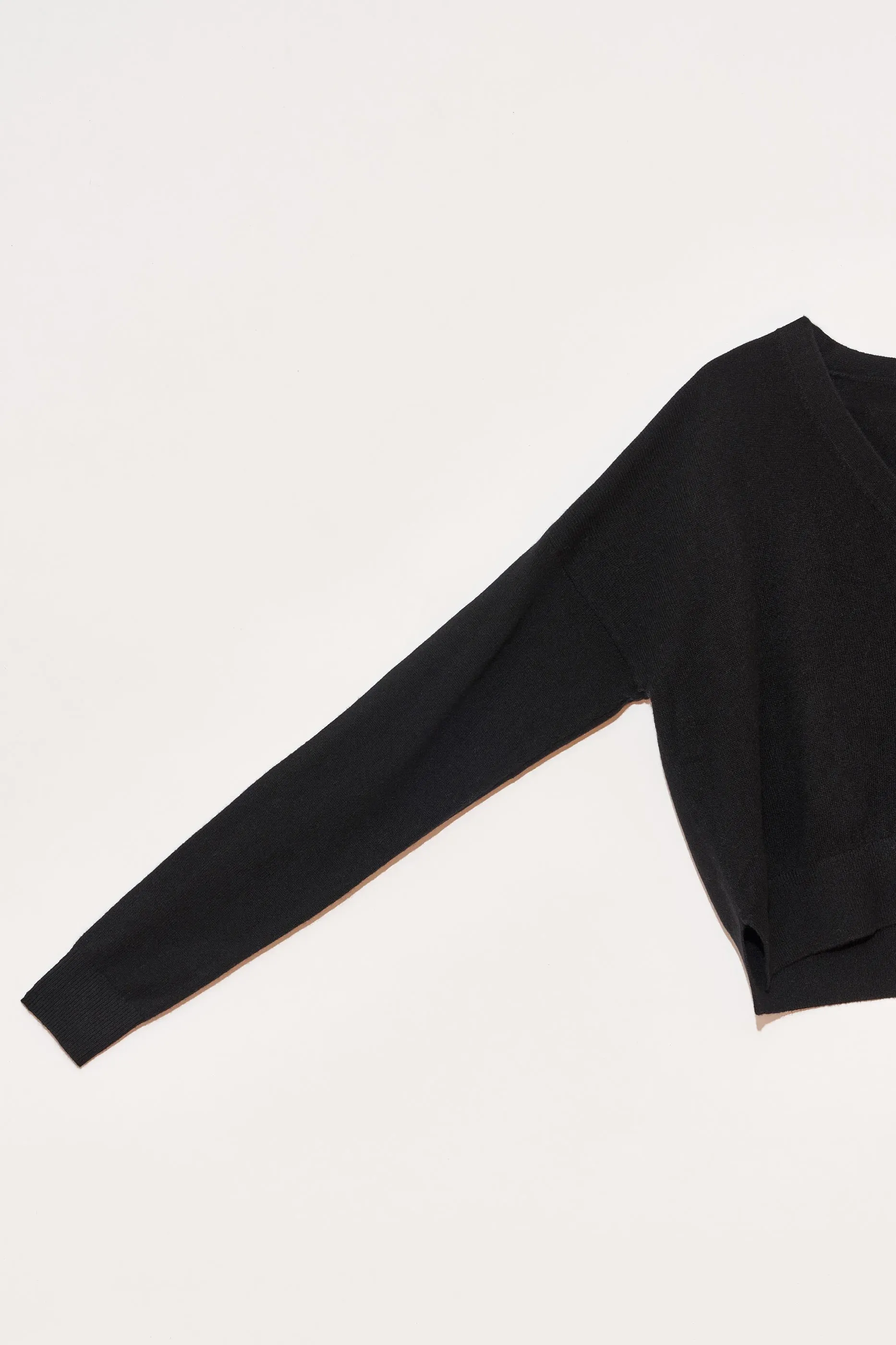 Cropped Cashmere Cardigan