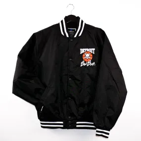 Detroit Bad Boys Twill Striped Coaches Jacket