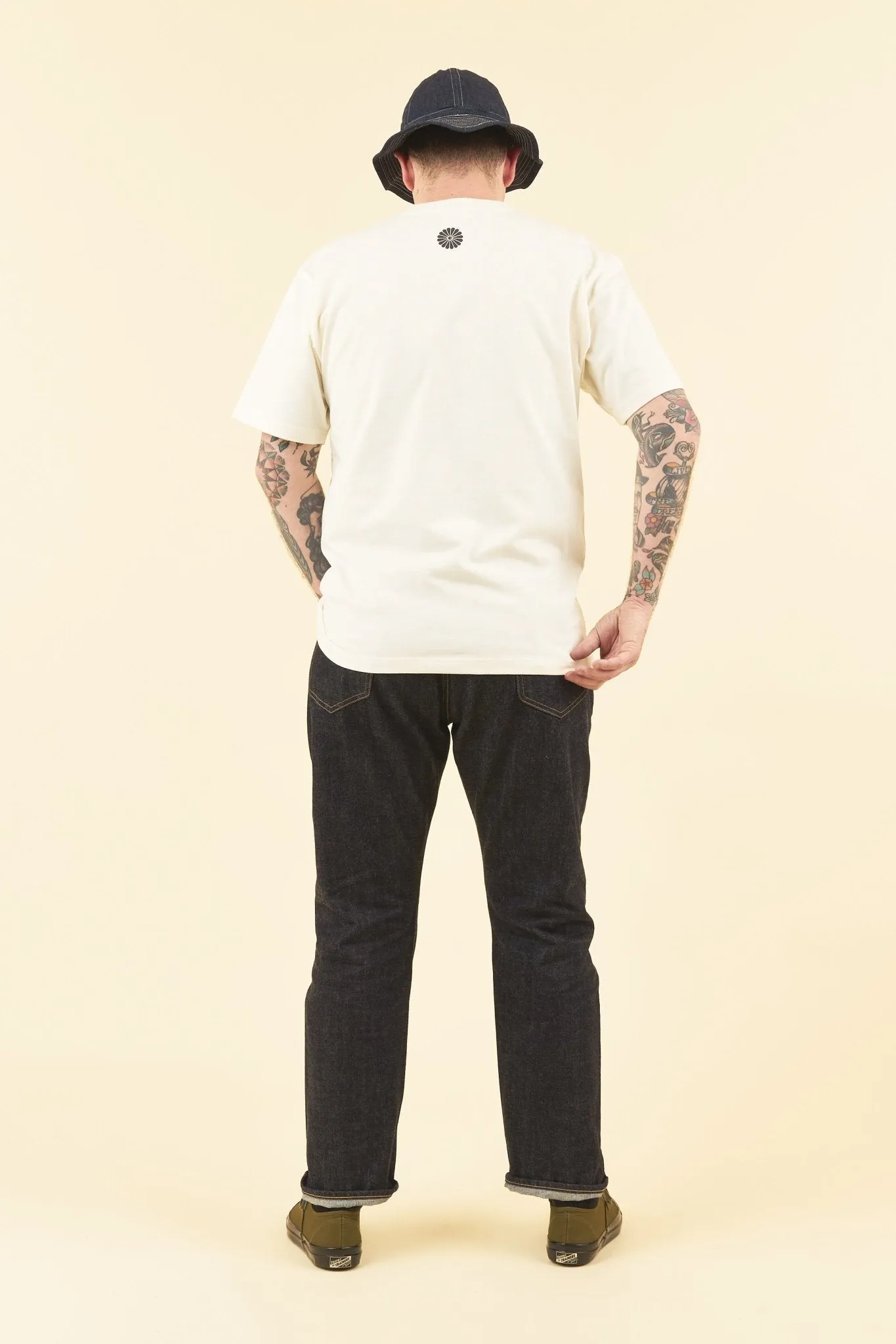 Godspeed 'Zenith' Heavyweight Organic T-Shirt - Natural