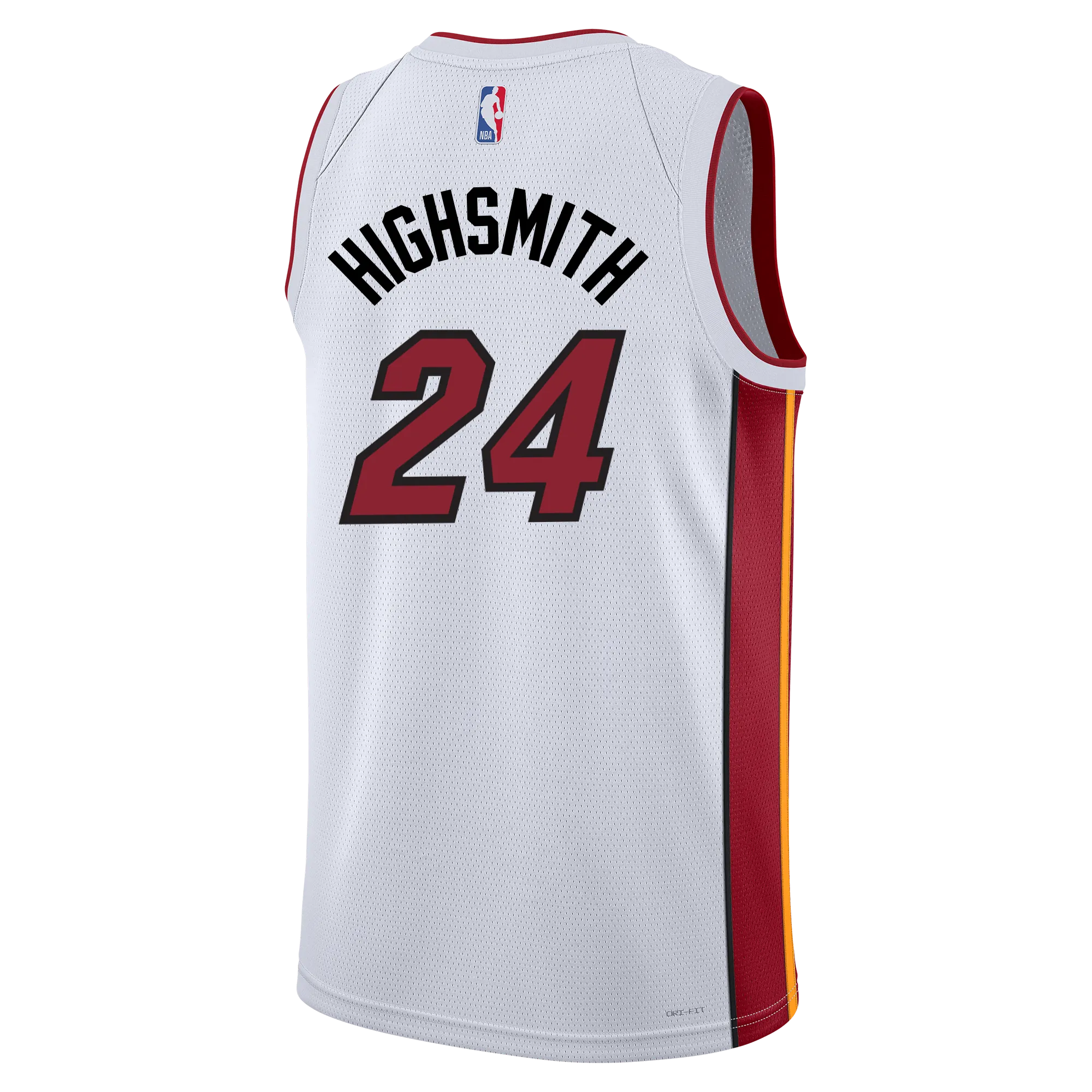 Haywood Highsmith Nike Miami HEAT Association White Swingman Jersey