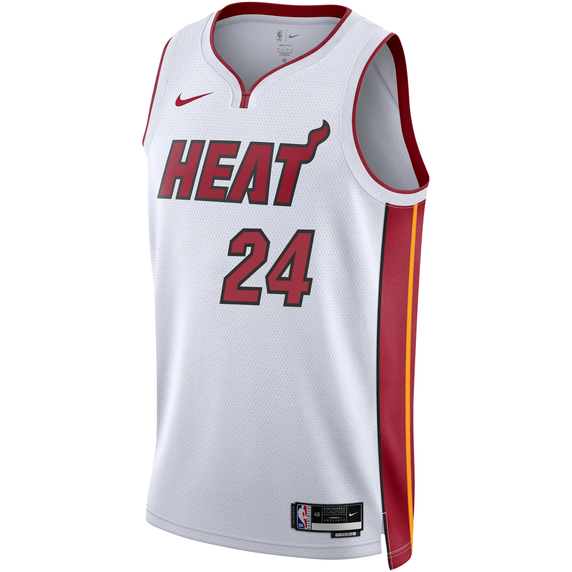 Haywood Highsmith Nike Miami HEAT Association White Swingman Jersey