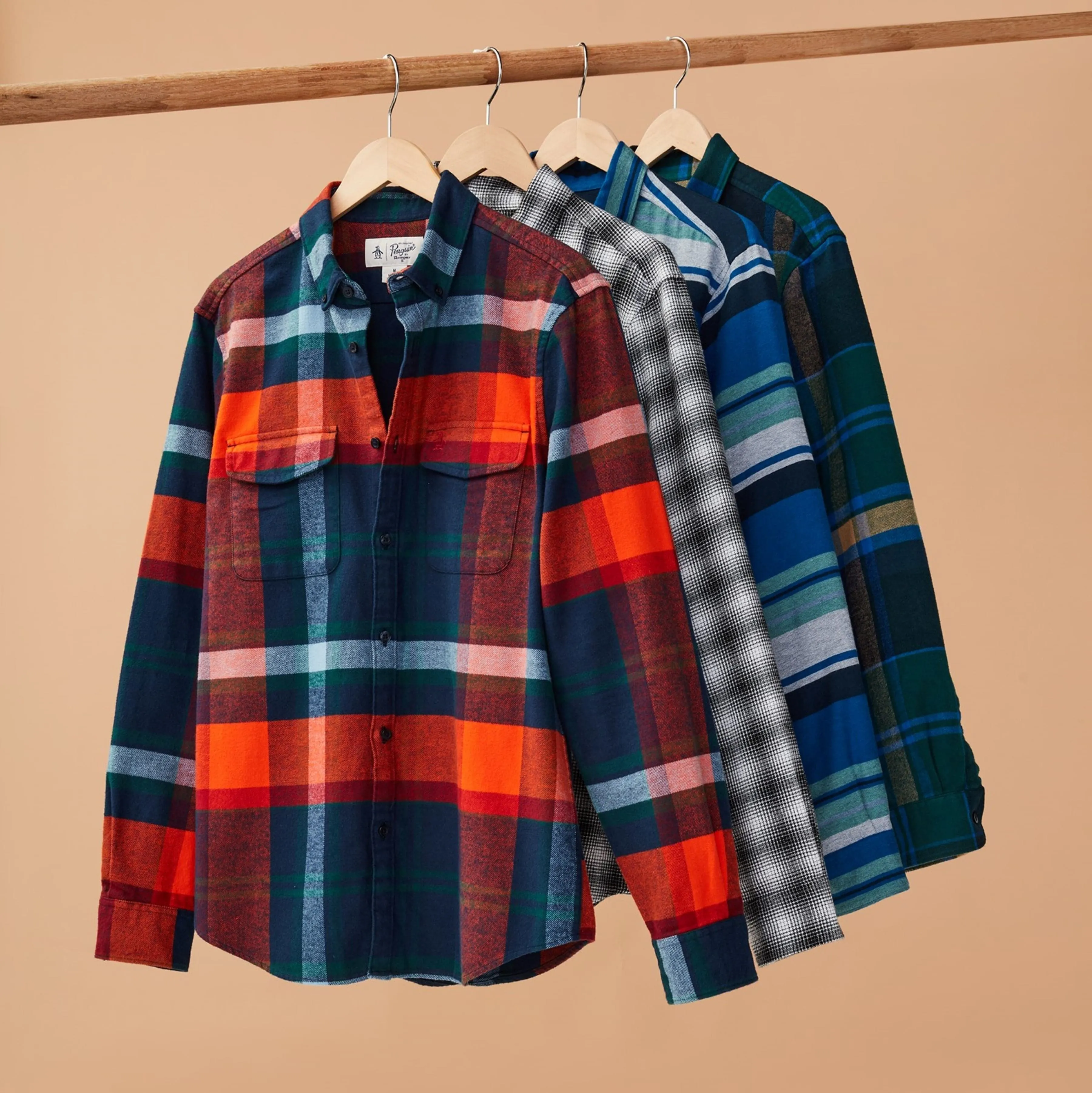 Heavy Plaid Flannel Shirt