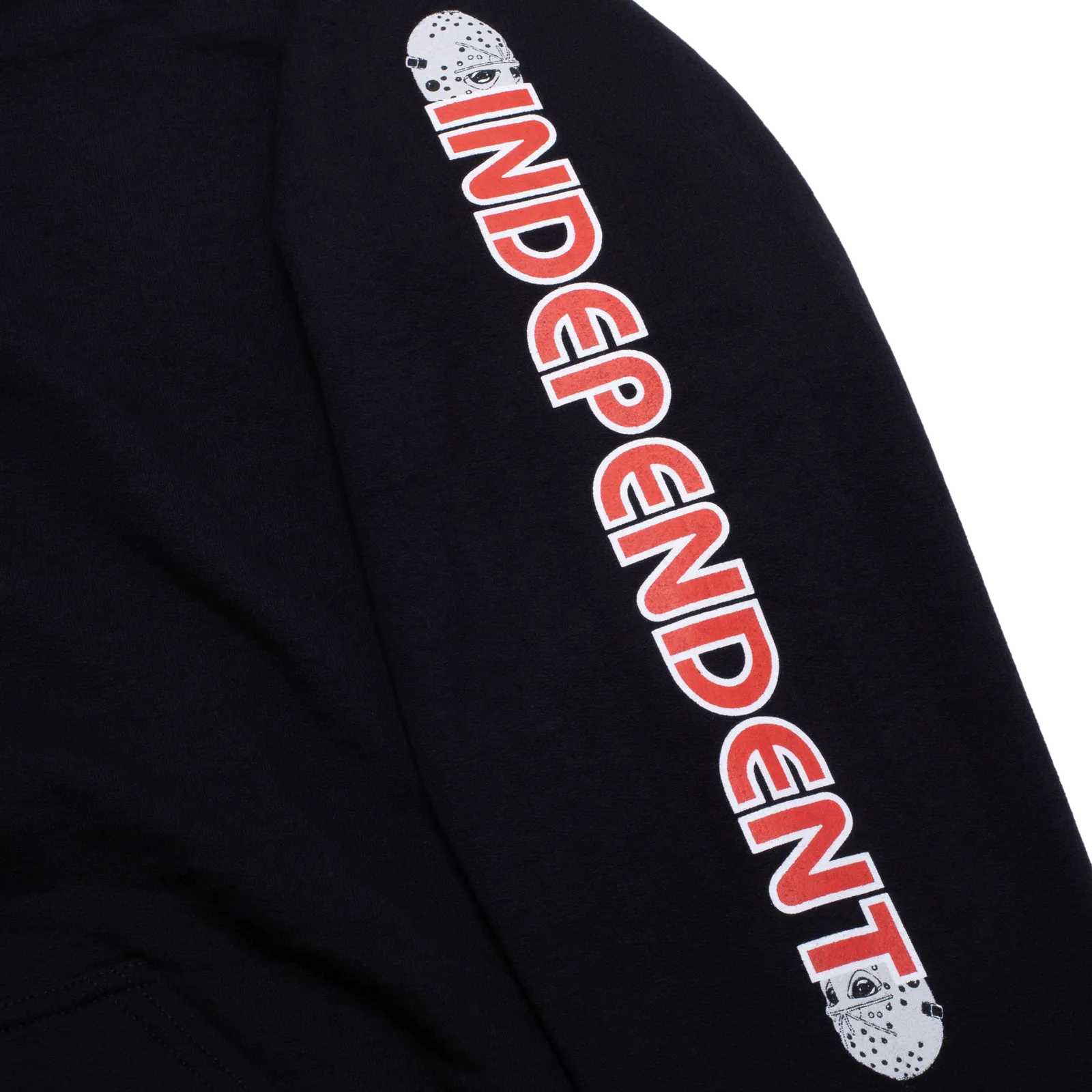 Hockey x Independent Trucks Half Mask Hoodie - Black