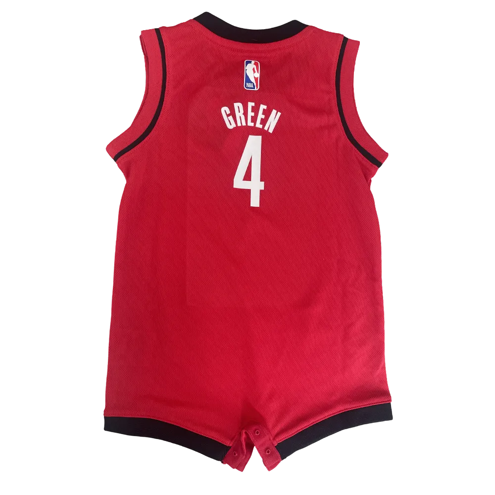 Infant Houston Rockets Nike Jalen Green Icon Edition Onesie Jersey