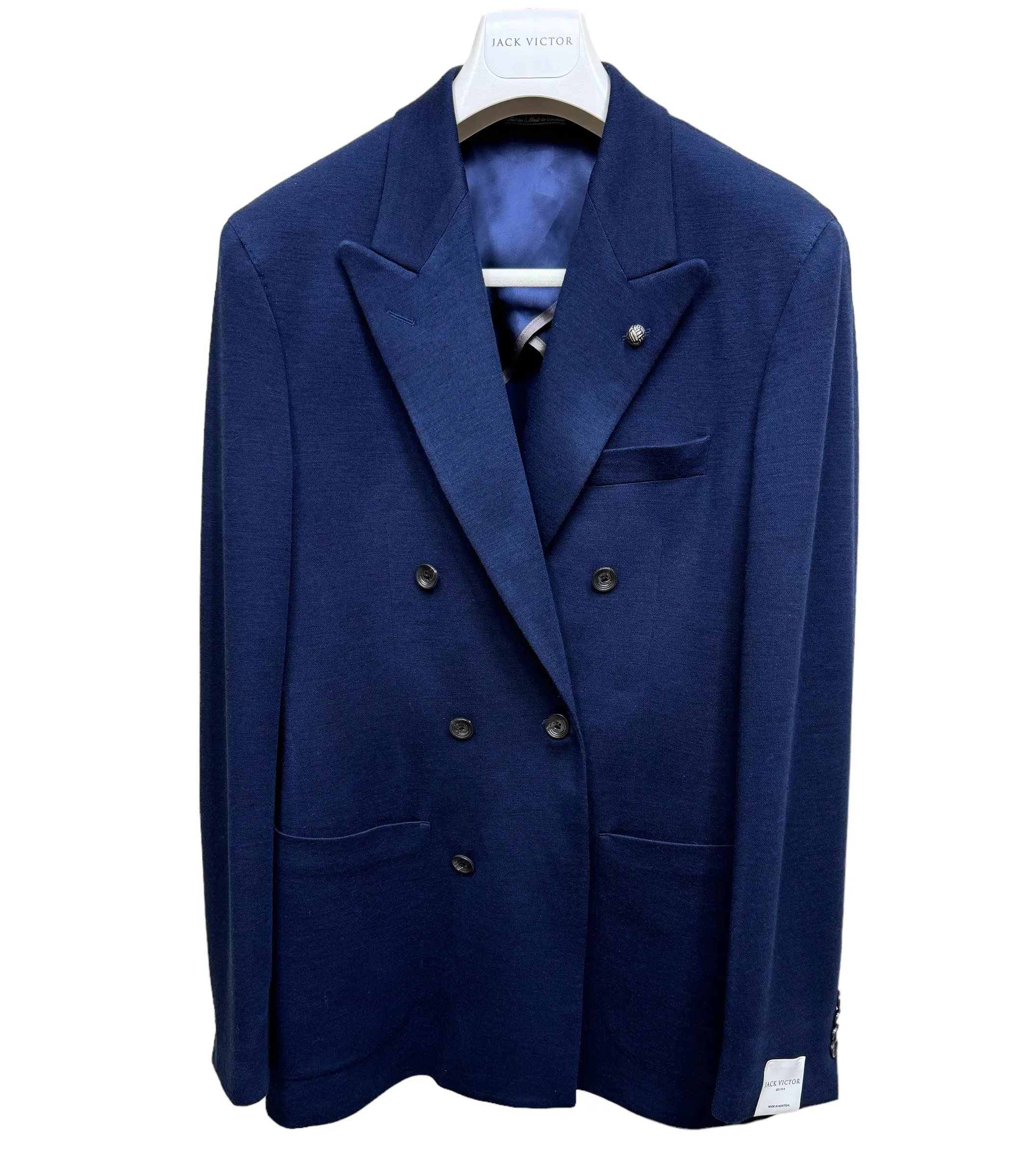 Jack Victor Double Breasted Blazer | Navy