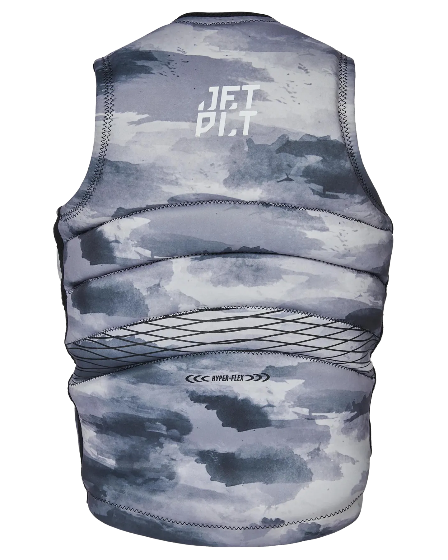 Jetpilot Hyperflex F/E Mens Neo Vest - Grey Camo - 2023