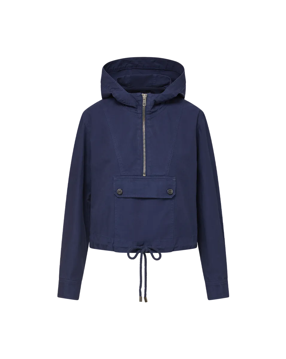 Kaeli Twill Half-Zip Anorak