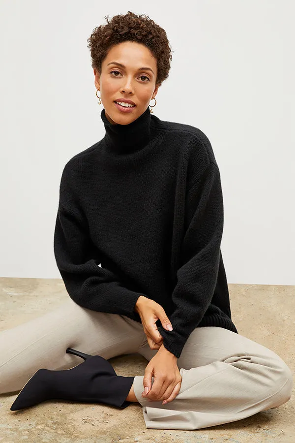 Lea Sweater - Plush Cashmere :: Black