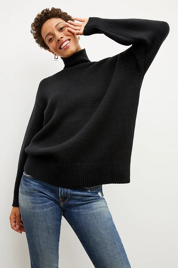 Lea Sweater - Plush Cashmere :: Black