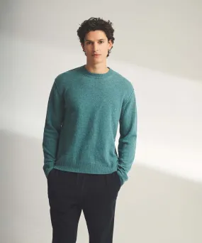 Lightweight Reversible Cashmere Crewneck Sweater