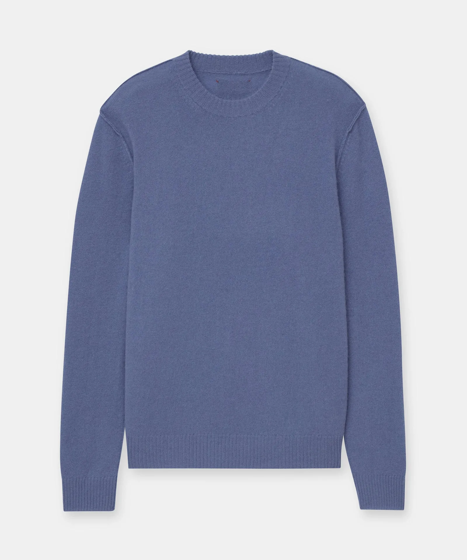 Lightweight Reversible Cashmere Crewneck Sweater