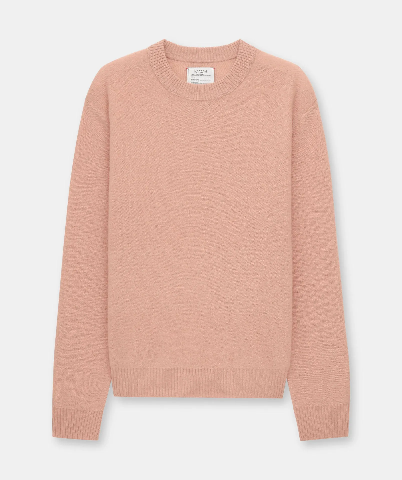 Lightweight Reversible Cashmere Crewneck Sweater