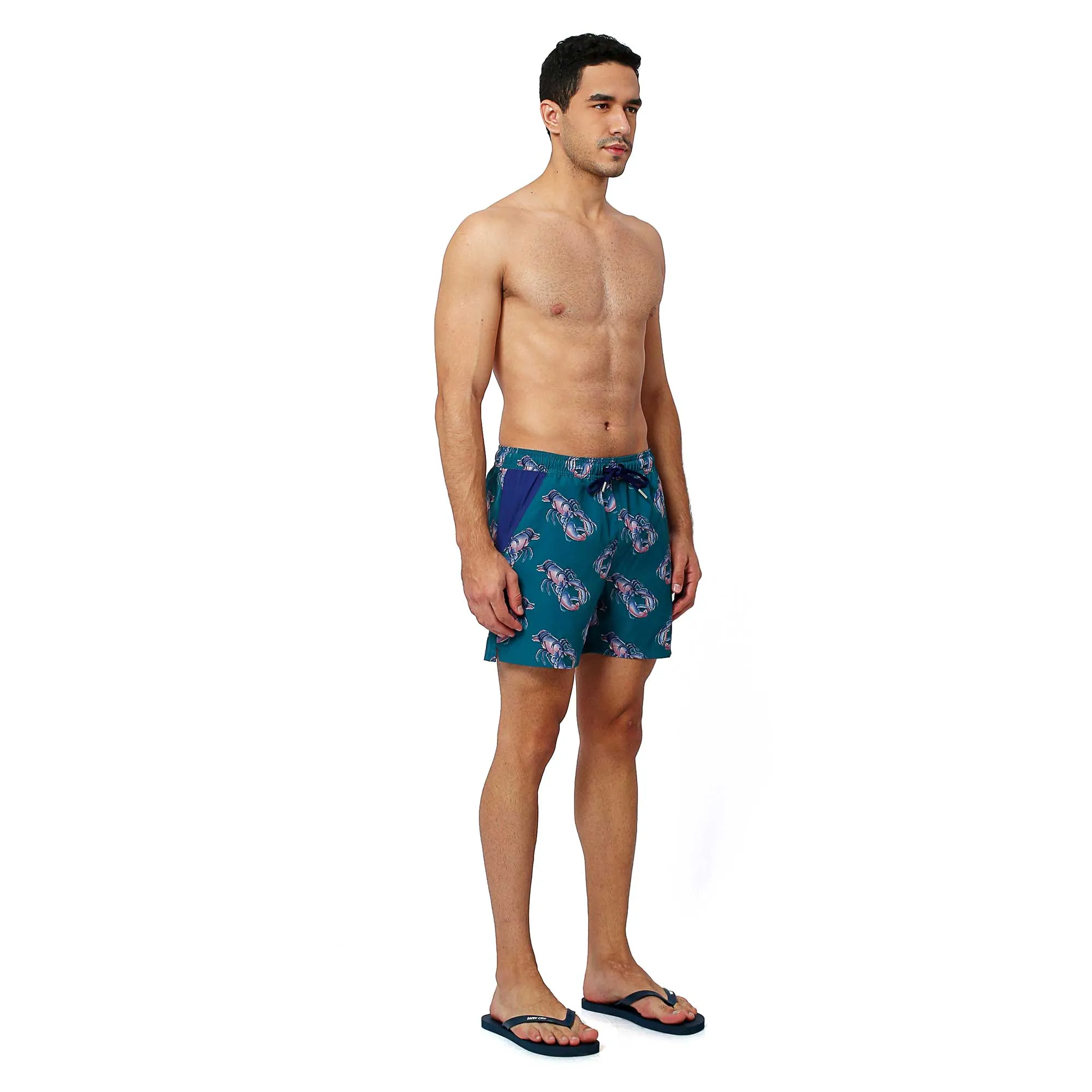 Lobsters - Swim Shorts with Waterproof Pocket