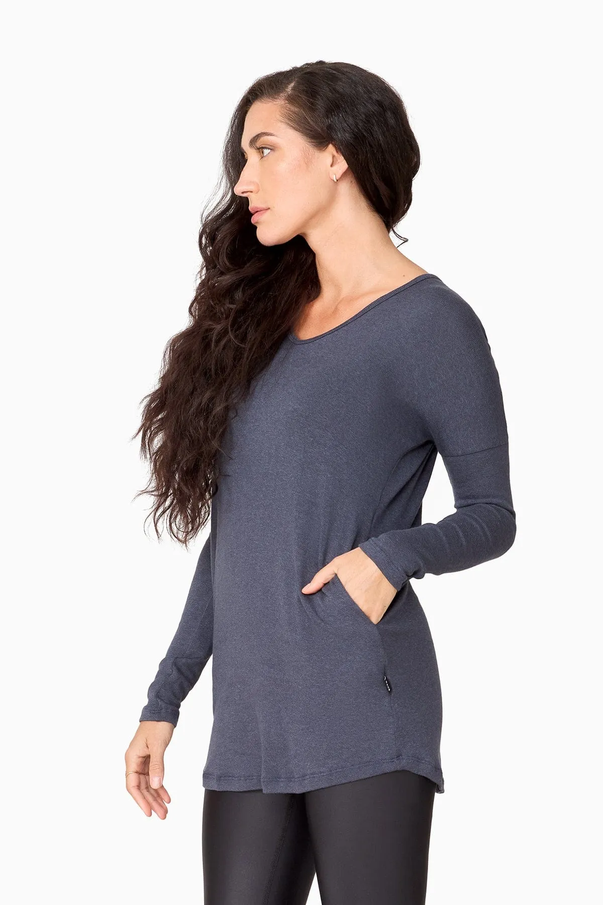 Marie Tunic in Midnight