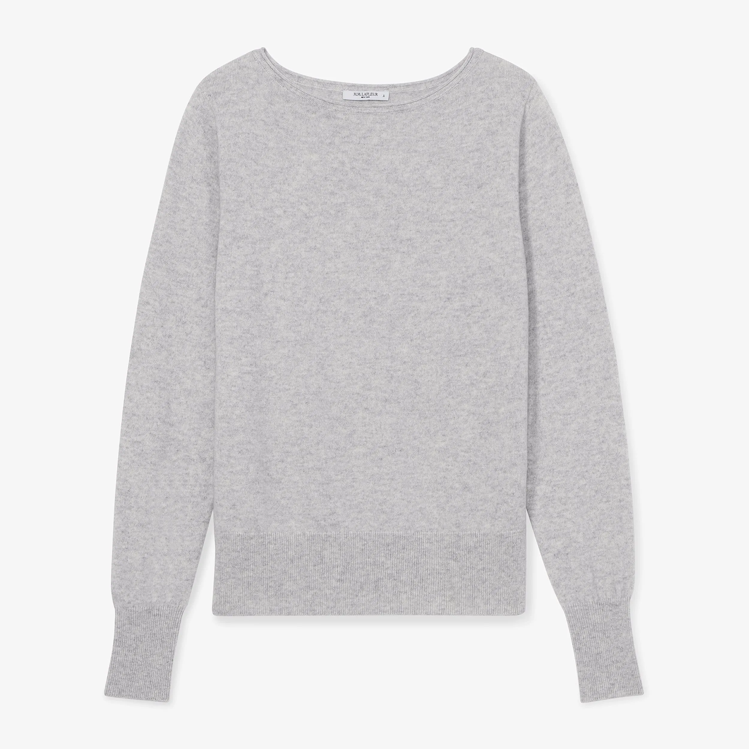 Marnie Sweater - Cashmere :: Light Heather Gray