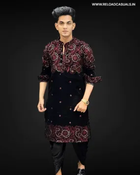 New Heavy Embroidery Small Flower Designer Kurta