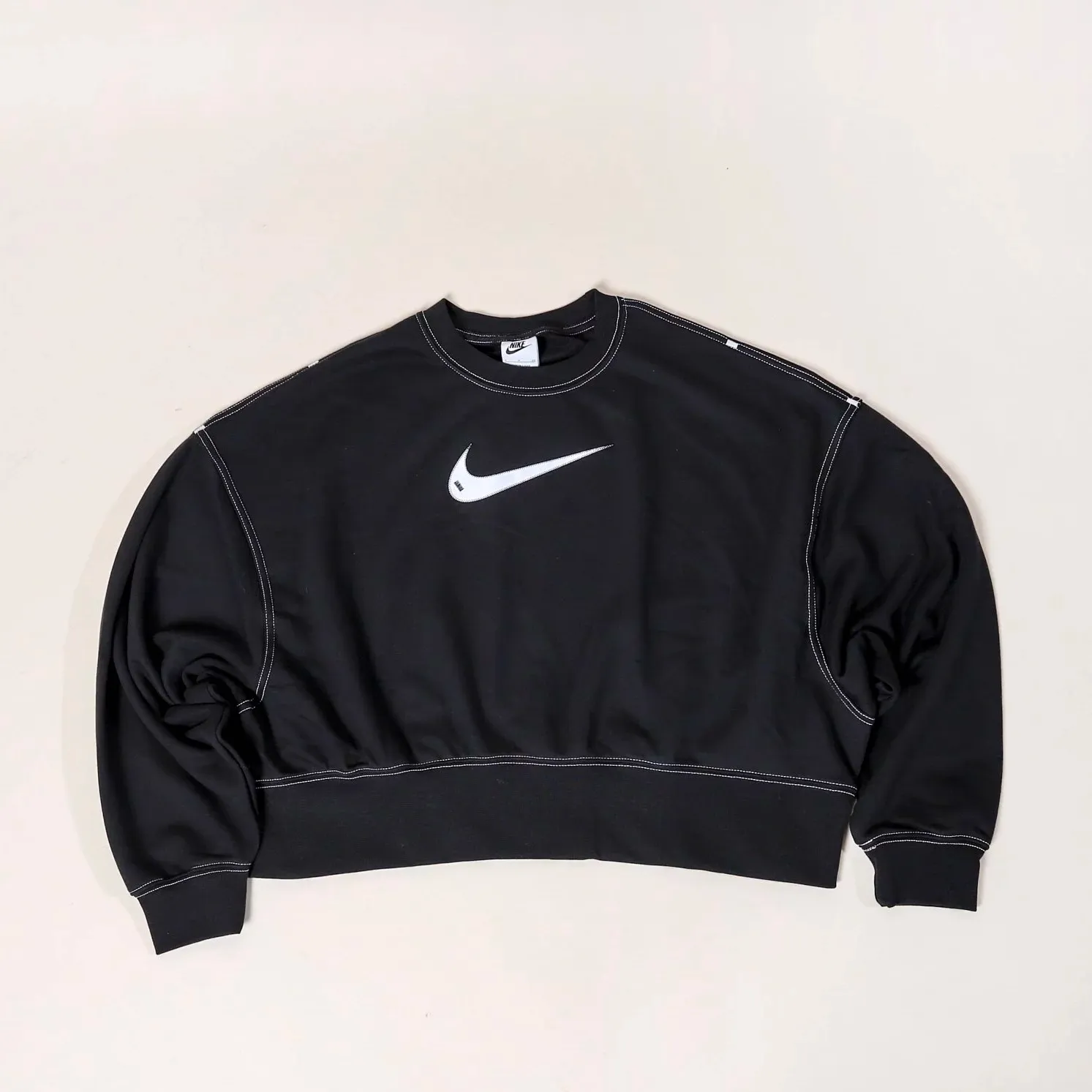 Nike NSW Swoosh Oversized Sweater (Women's) [DO7212]