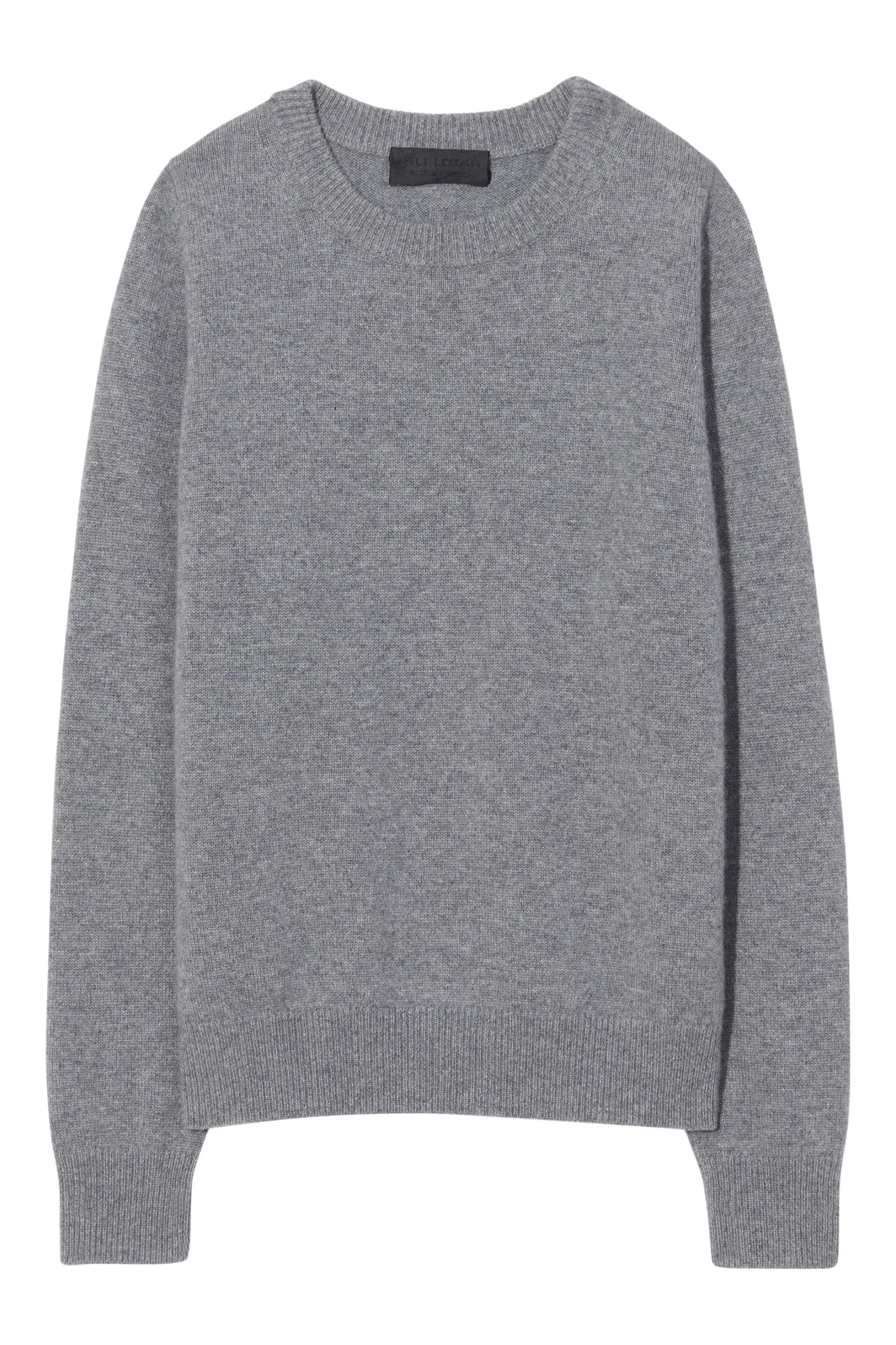 Nili Lotan Nora Sweater in Medium Grey Melange