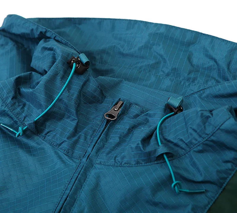 Vintage 80s Mountain Parka in Vibrant Blue - Outstanding & Co. Edition