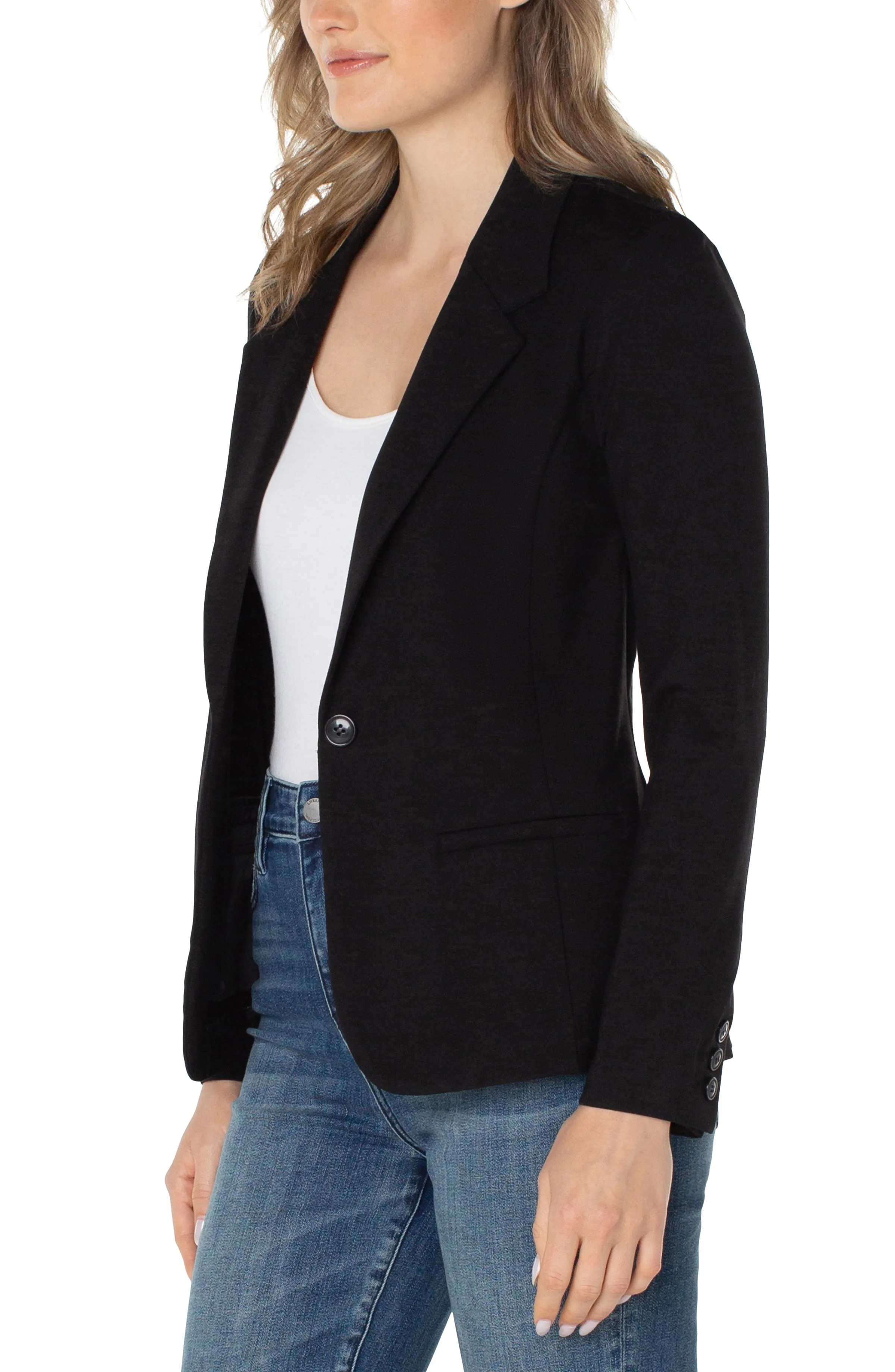 PETITE FITTED BLAZER