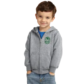 Port & Company® Toddler Core Fleece Full-Zip Hooded Sweatshirt - Kit Crest