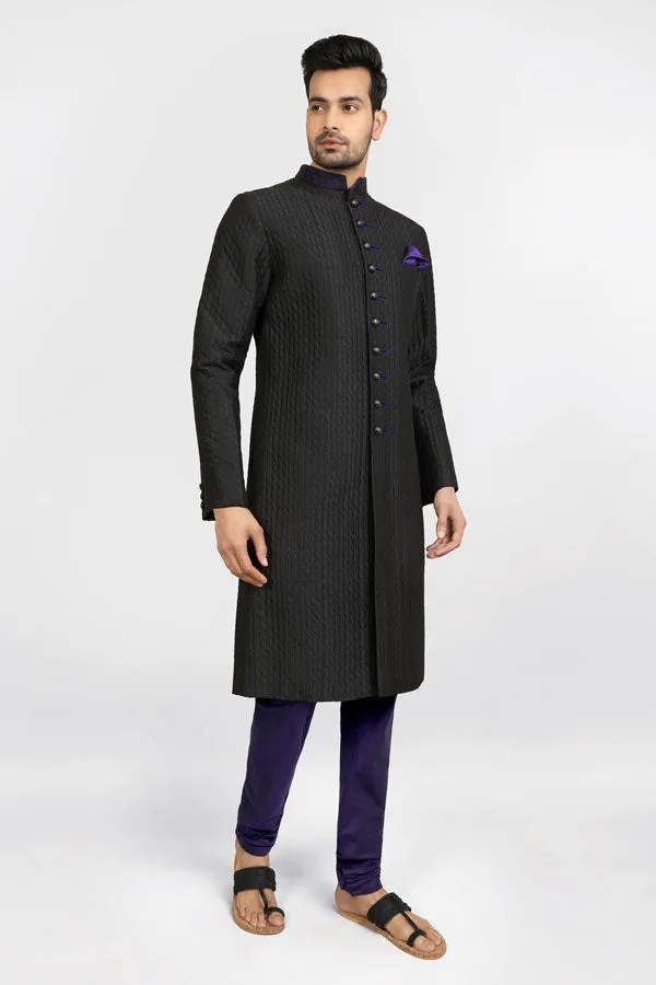 Quilted Formal Kurta Set - Imperio