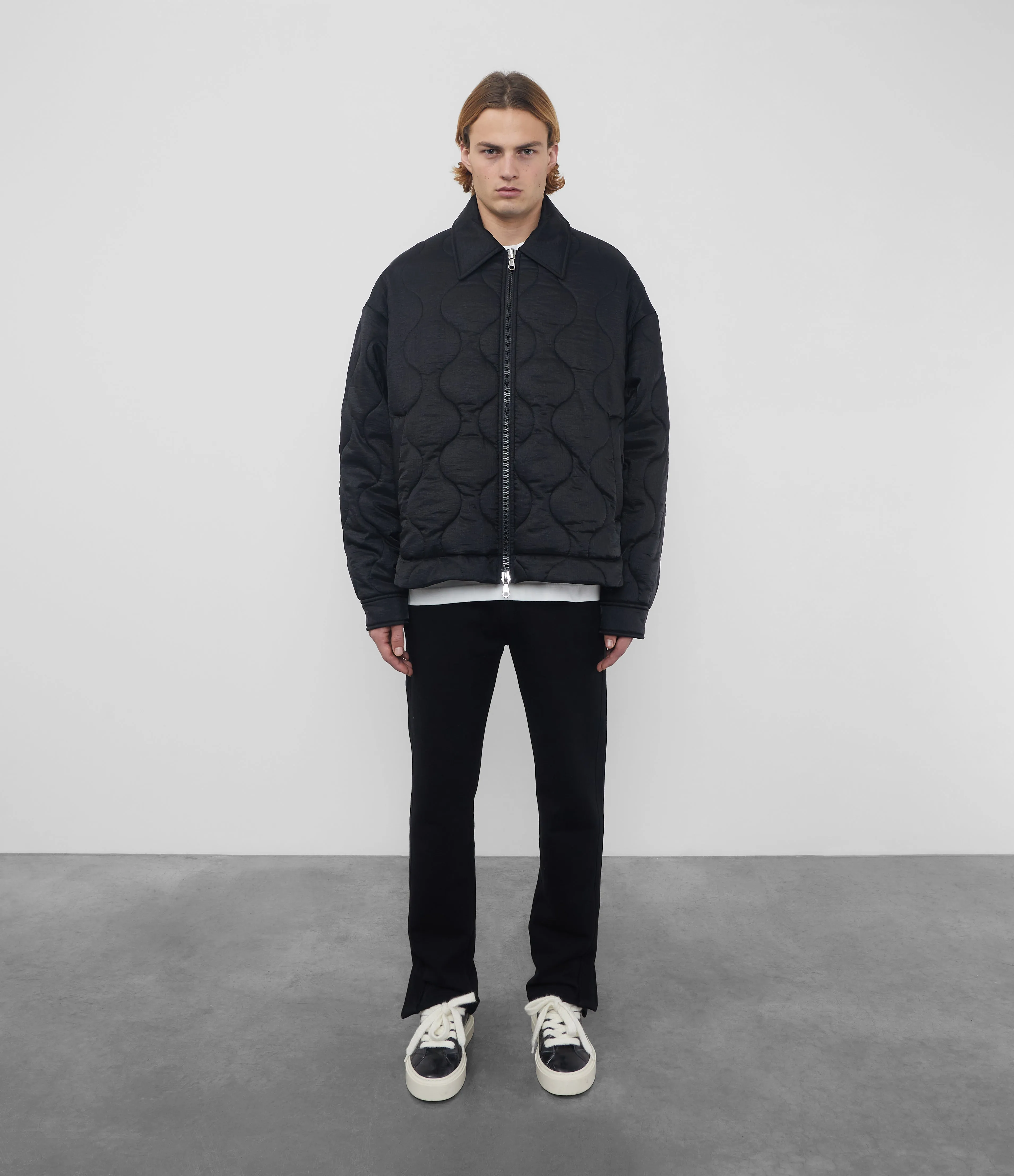 QUILTED RIPSTOP OVERSHIRT