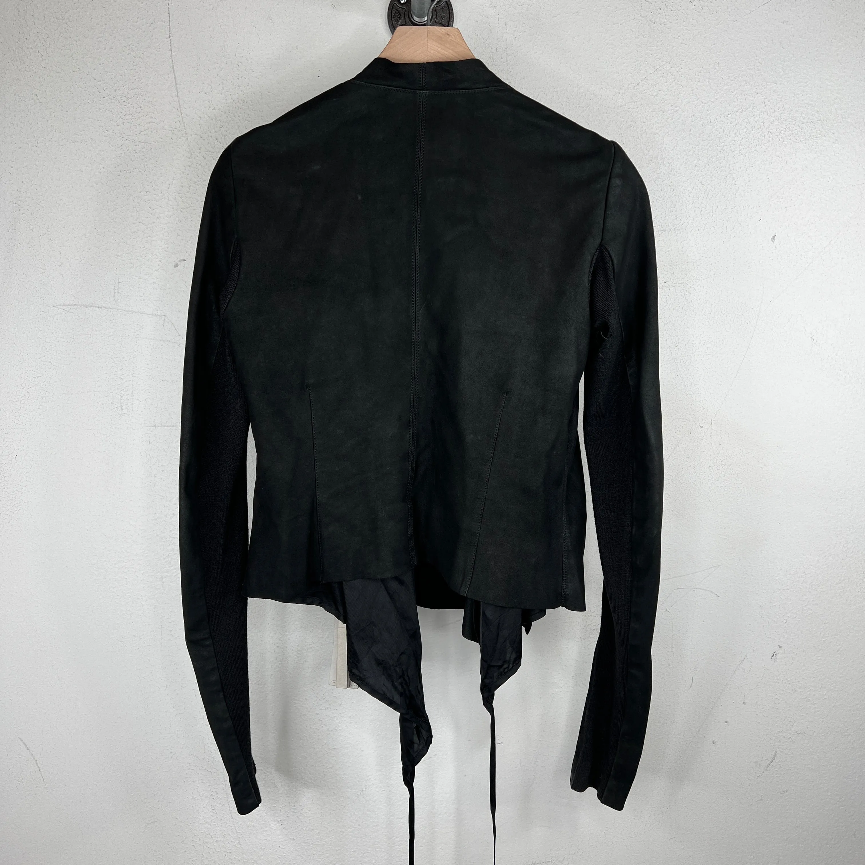 Rick Owens Cyclops Low Neck Biker Jacket