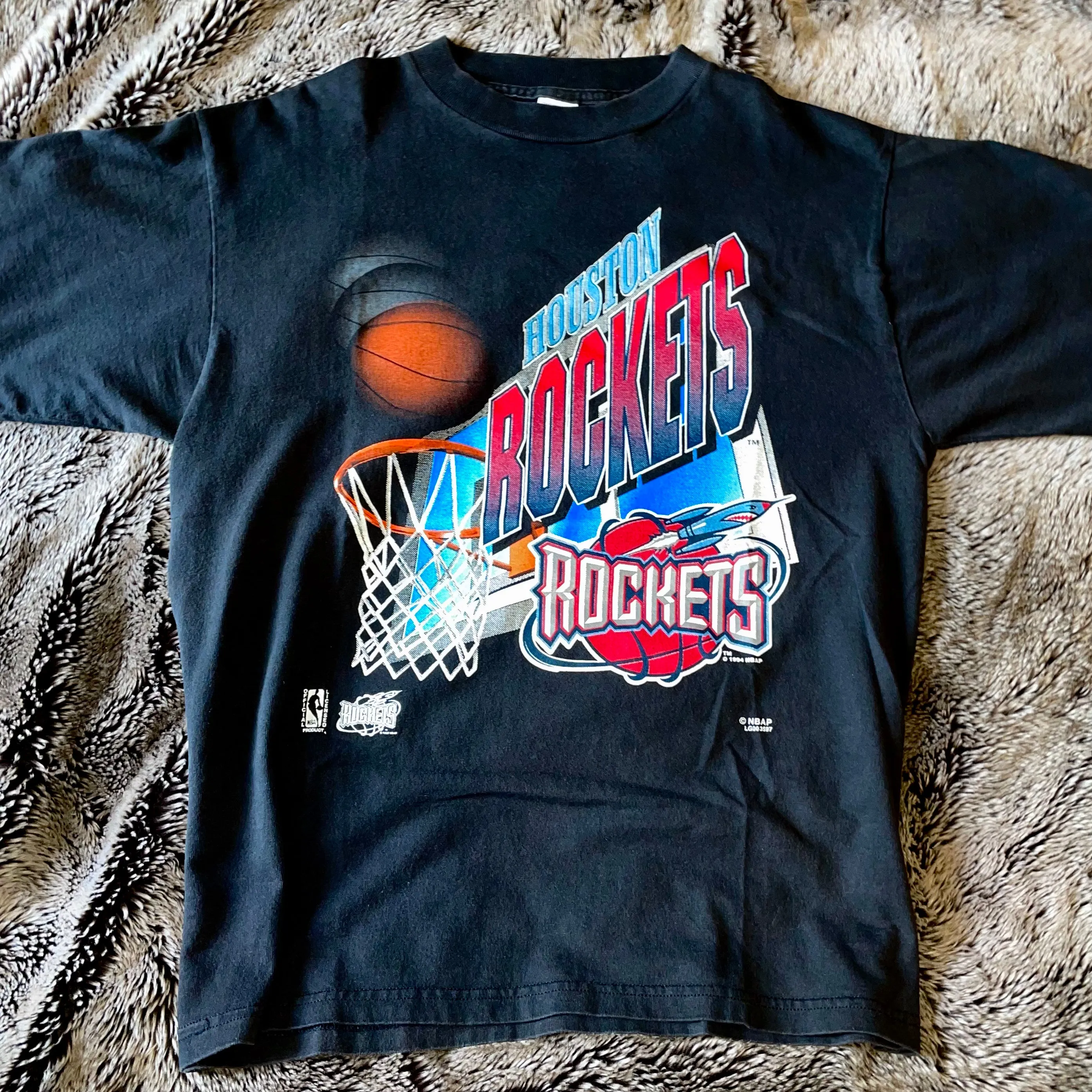 Rockets 1990’s Logo Tee (Black)