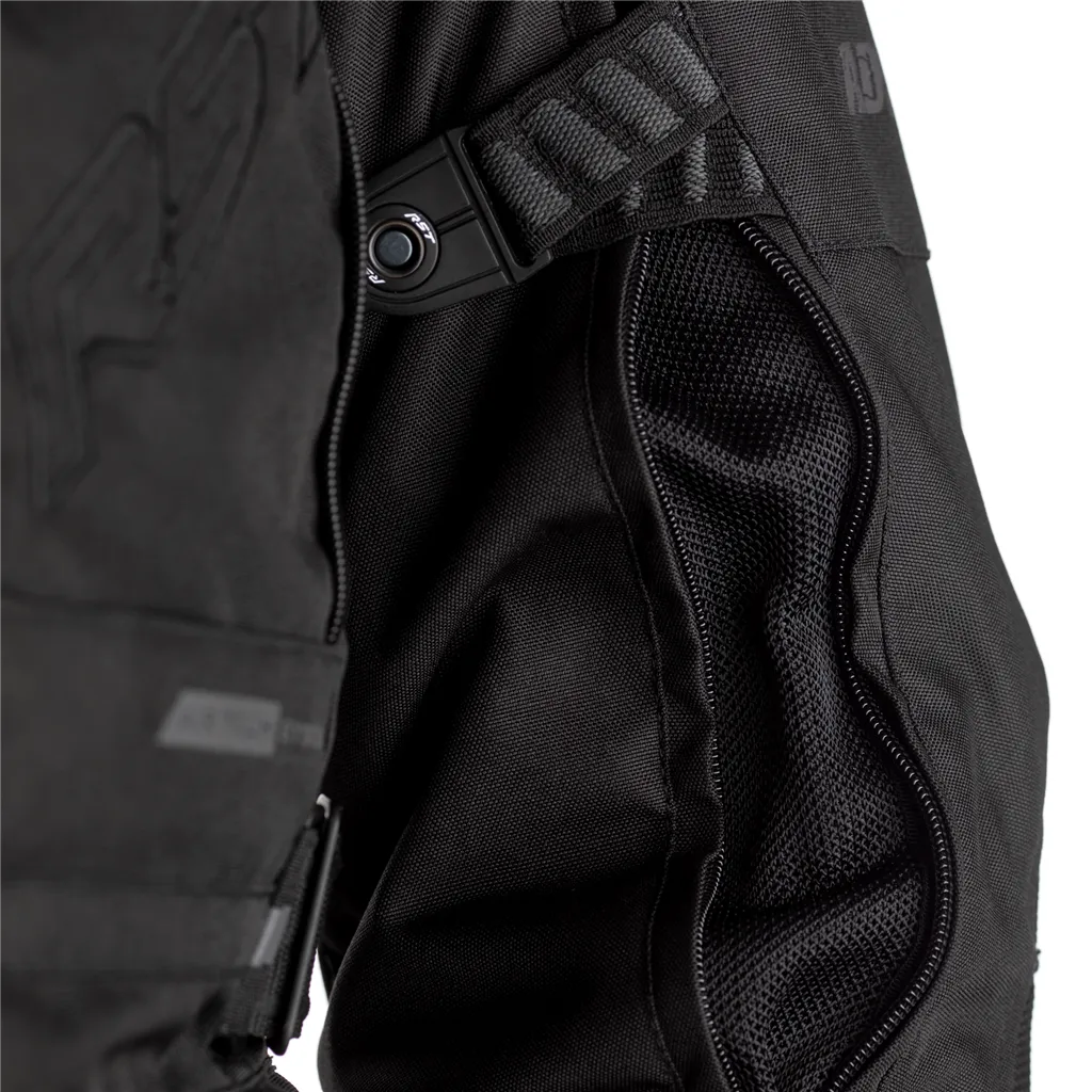 RST Pro Series Adventure-X Airbag CE Mens Textile Jacket - Black / Black