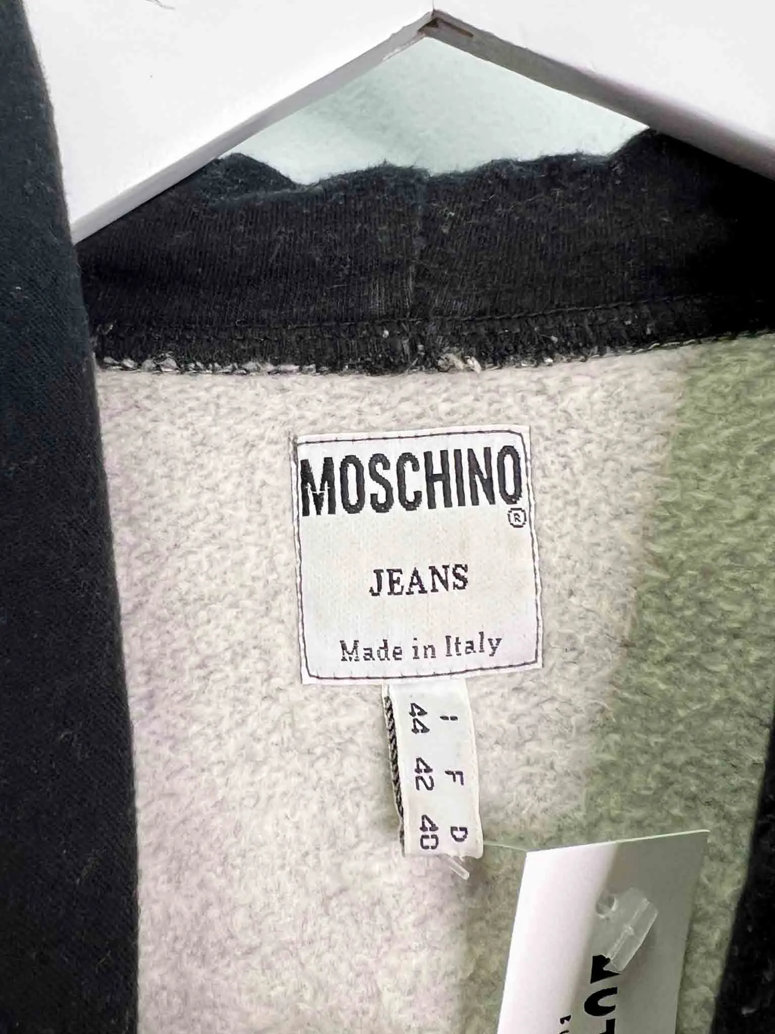 Size XS - Moschino Zip-up Sweater Vest Top