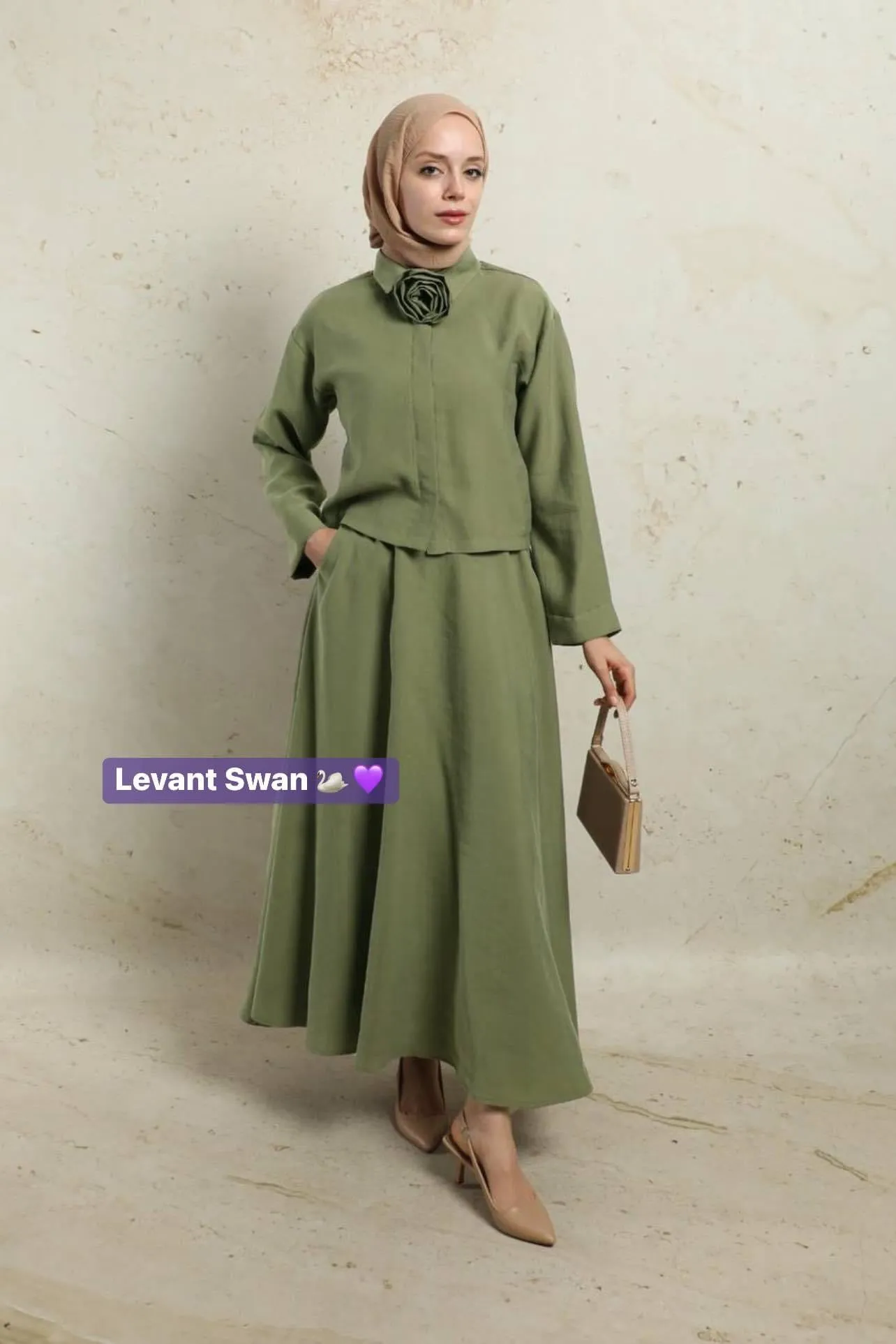 Skirt Suit 2pec|| S24