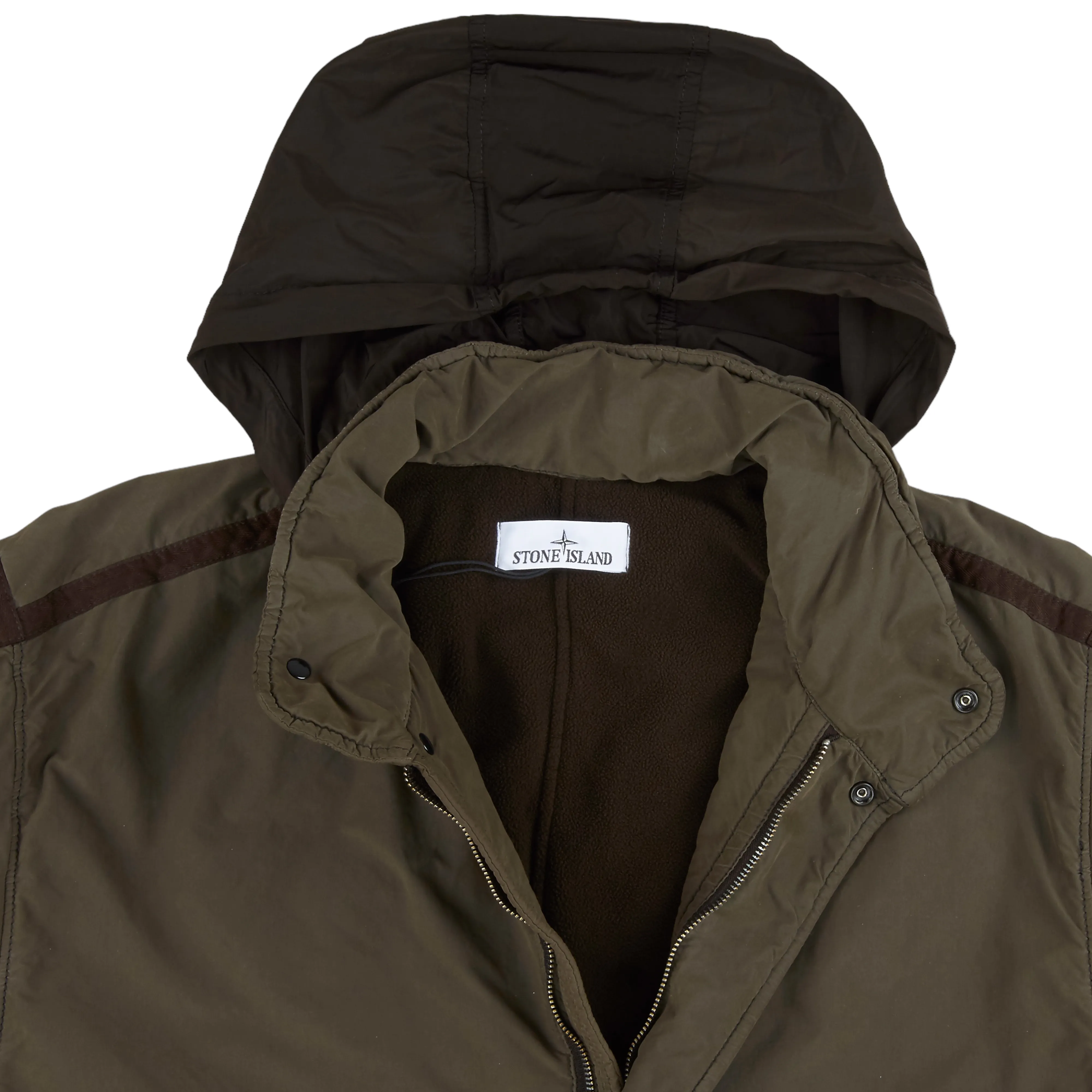 Stone Island David Light-TC Parka Jakke I Olive