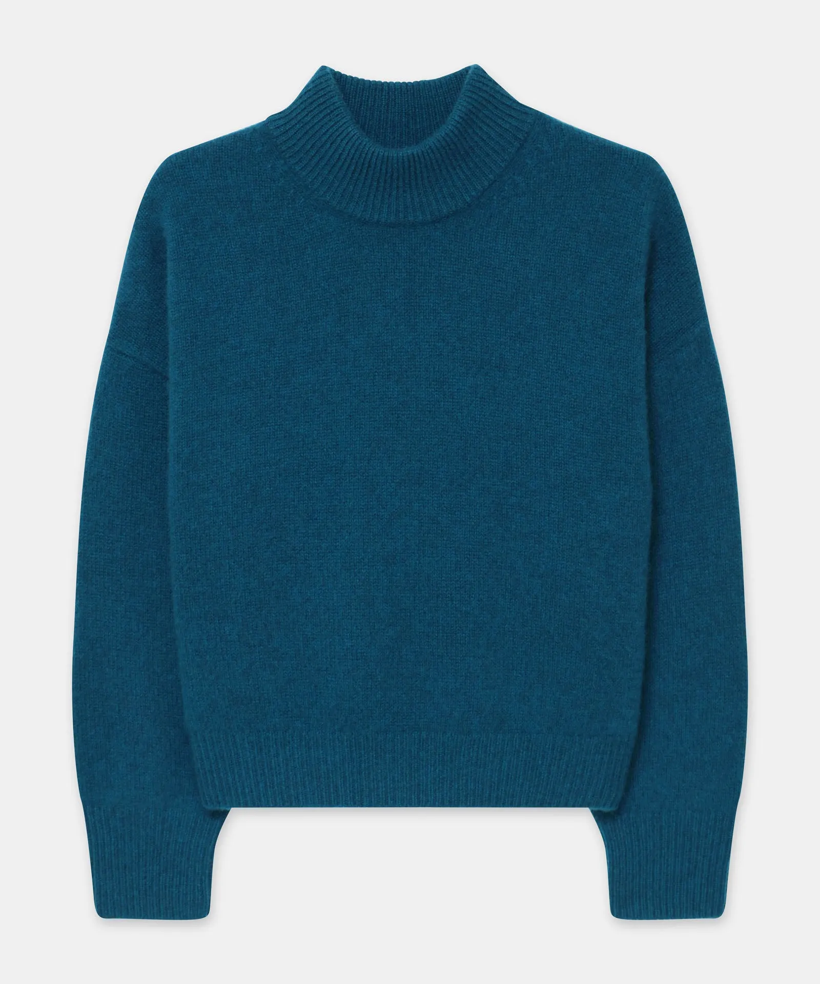 Super Luxe Cashmere Mockneck Sweater