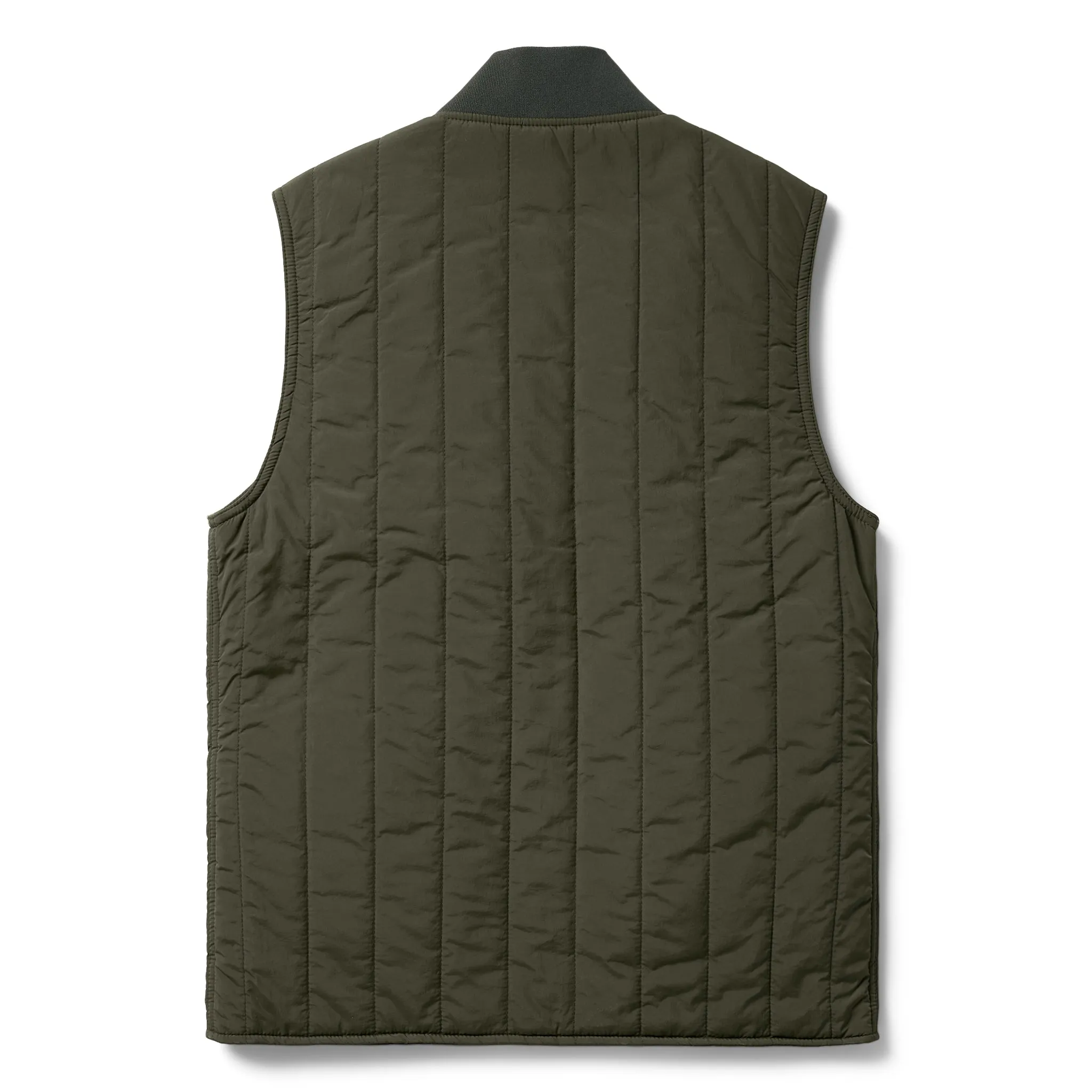 The Able Vest in Quilted Army