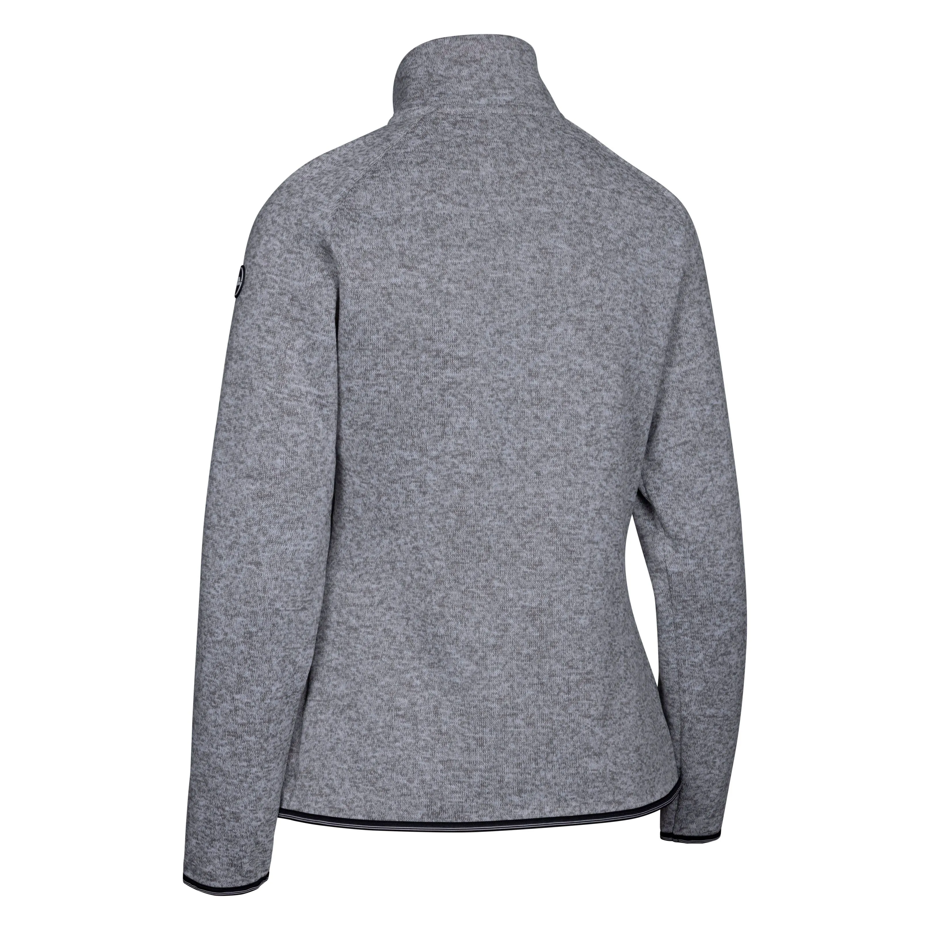 Toddy Women's Fleece Jacket in Grey Marl