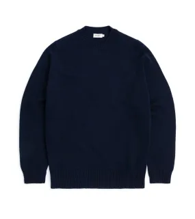 Trunk Dover Cashmere Crew Neck Sweater: Navy