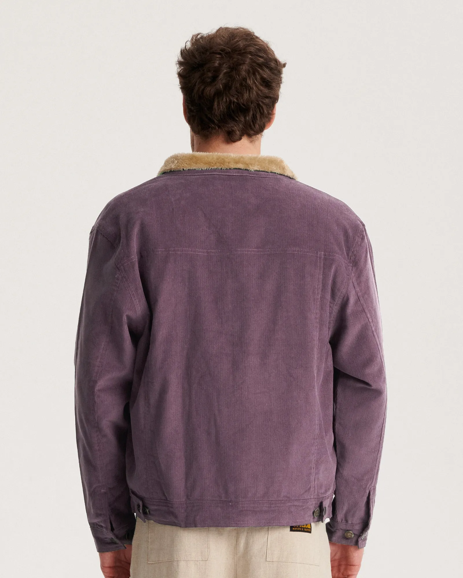 Warringah Corduroy Jacket - Mauve