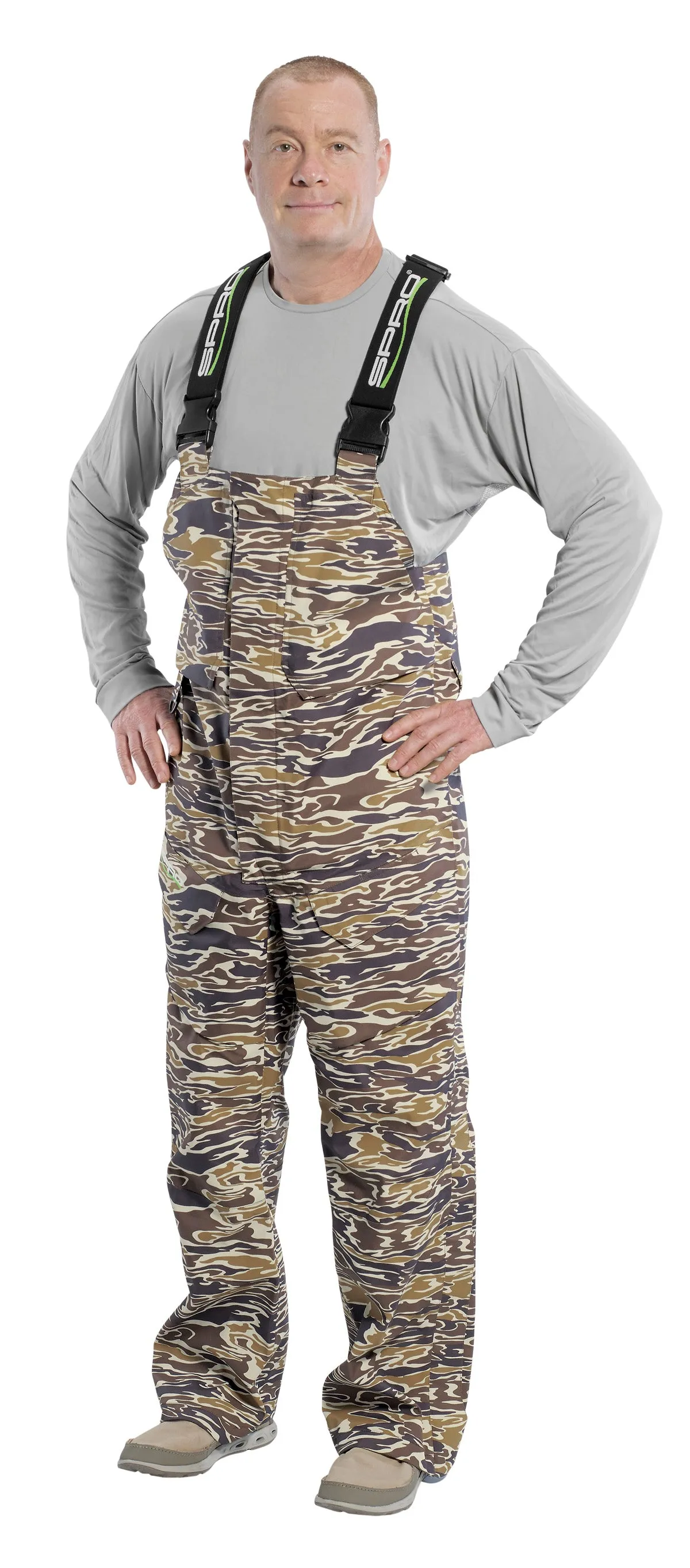 WICKED WEATHER WEAR HEAVY DUTY BIB CAMO