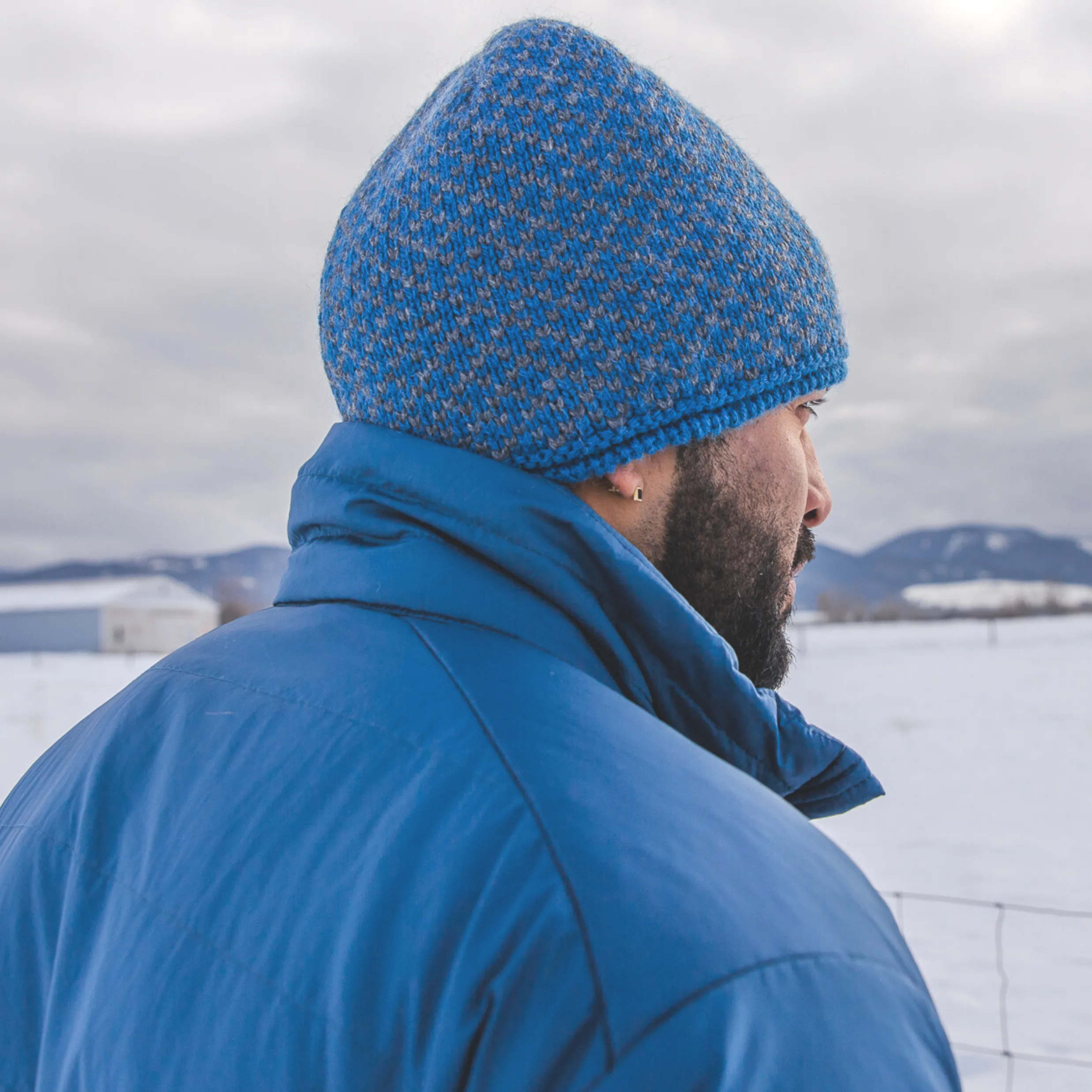 Winter Fleece Lined Alpaca Beanie