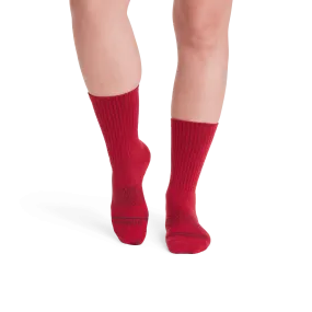 Women's Merino Cashmere Blend Calf Socks